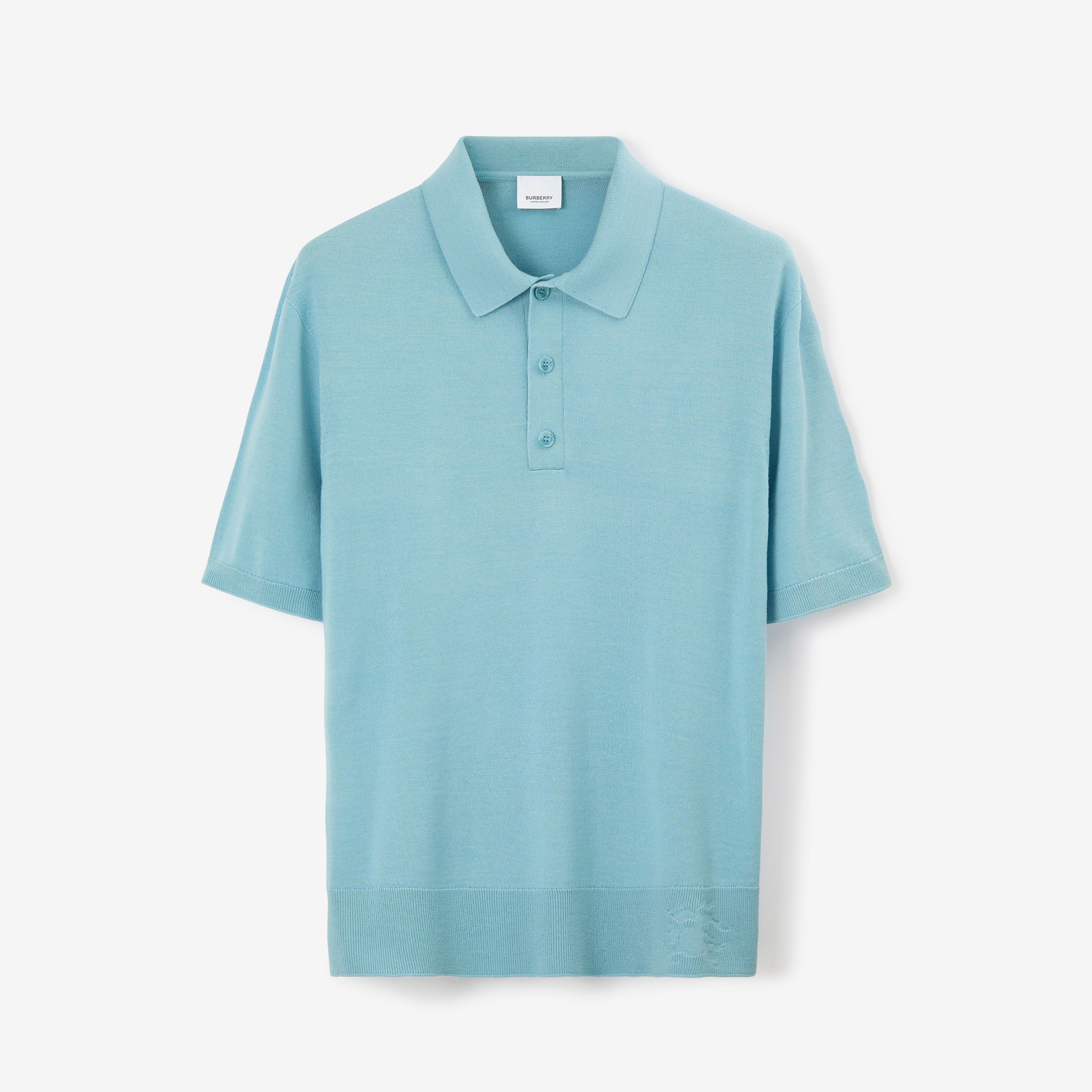 Burberry Erkek Mavi Triko