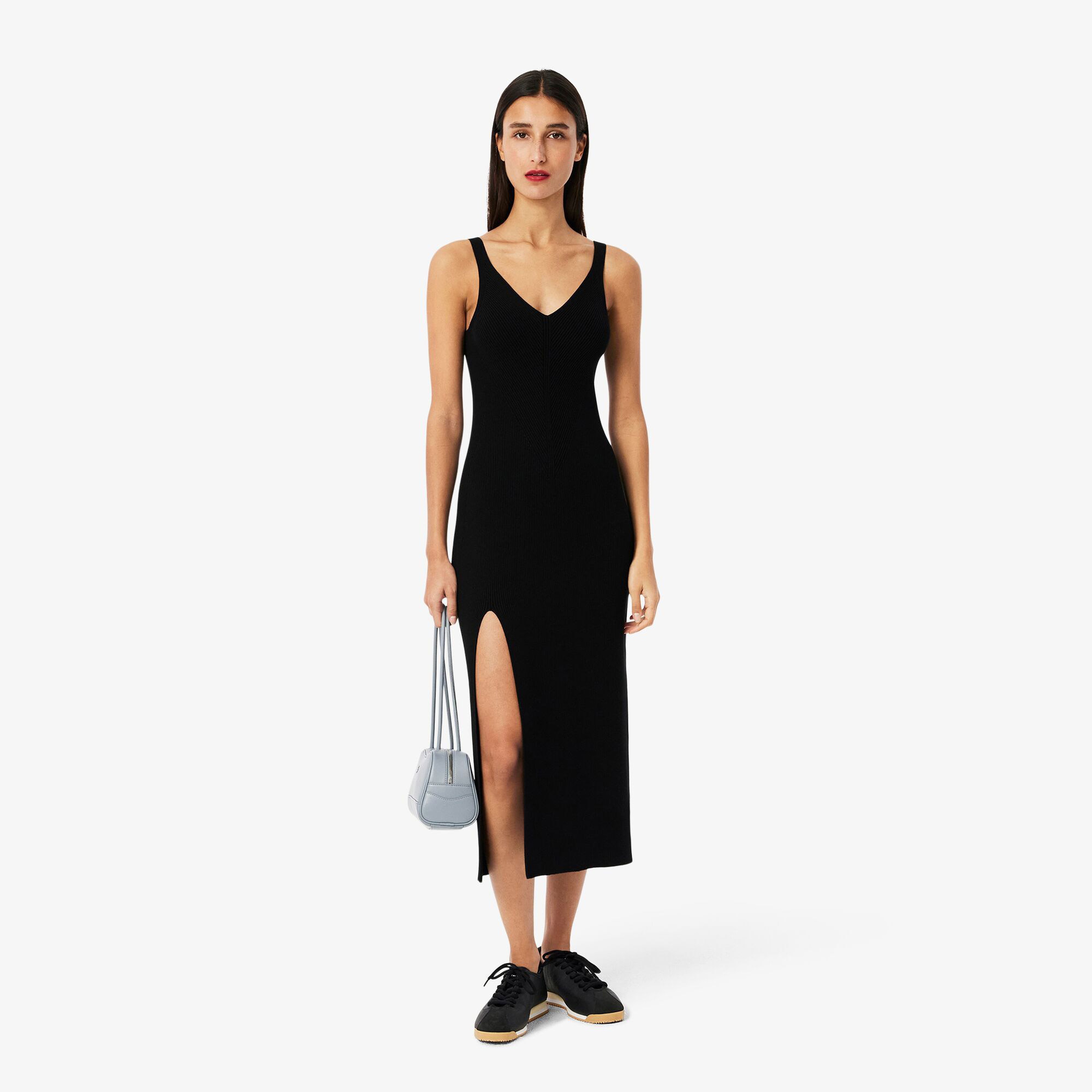 Long Seamless Ribbed Dress