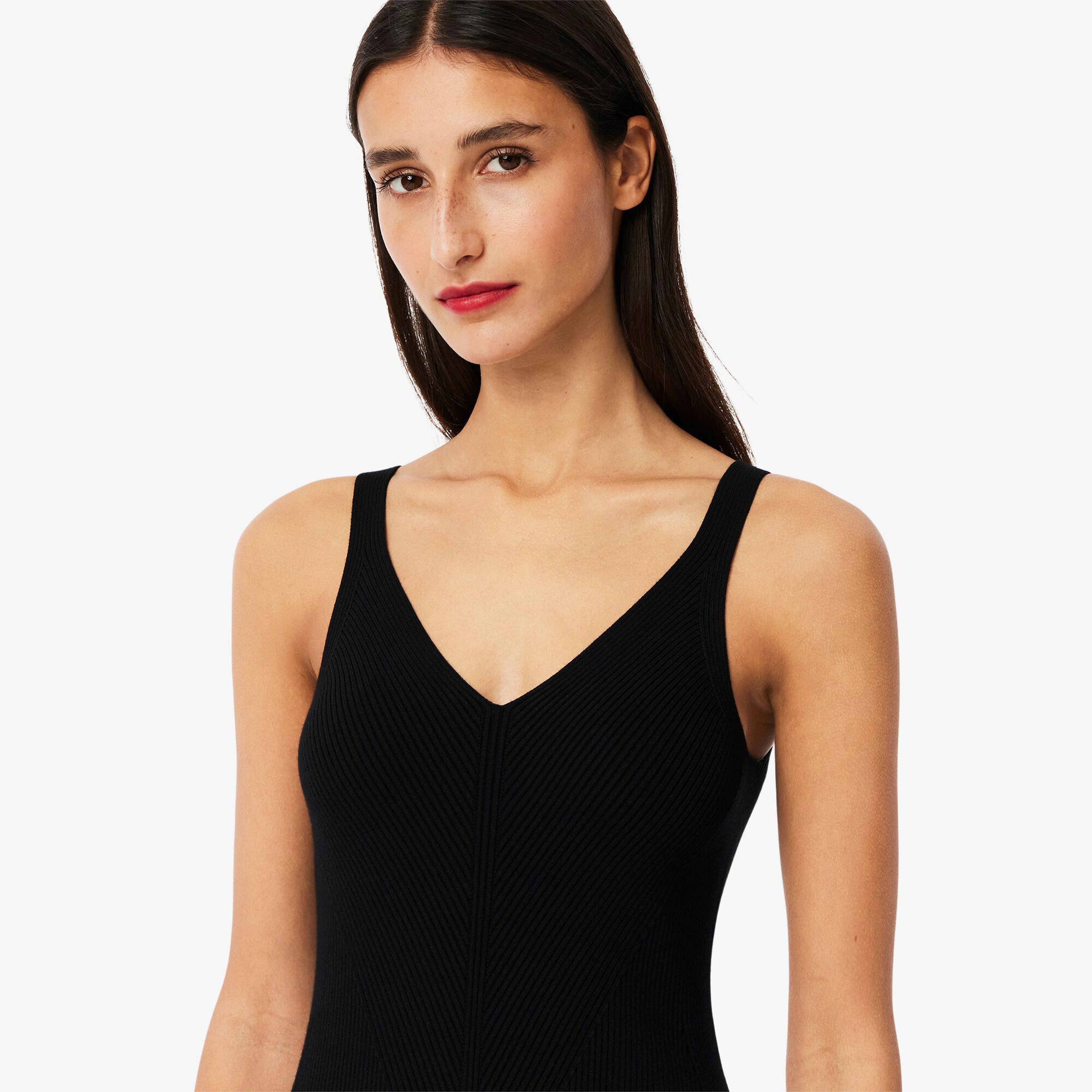 Long Seamless Ribbed Dress