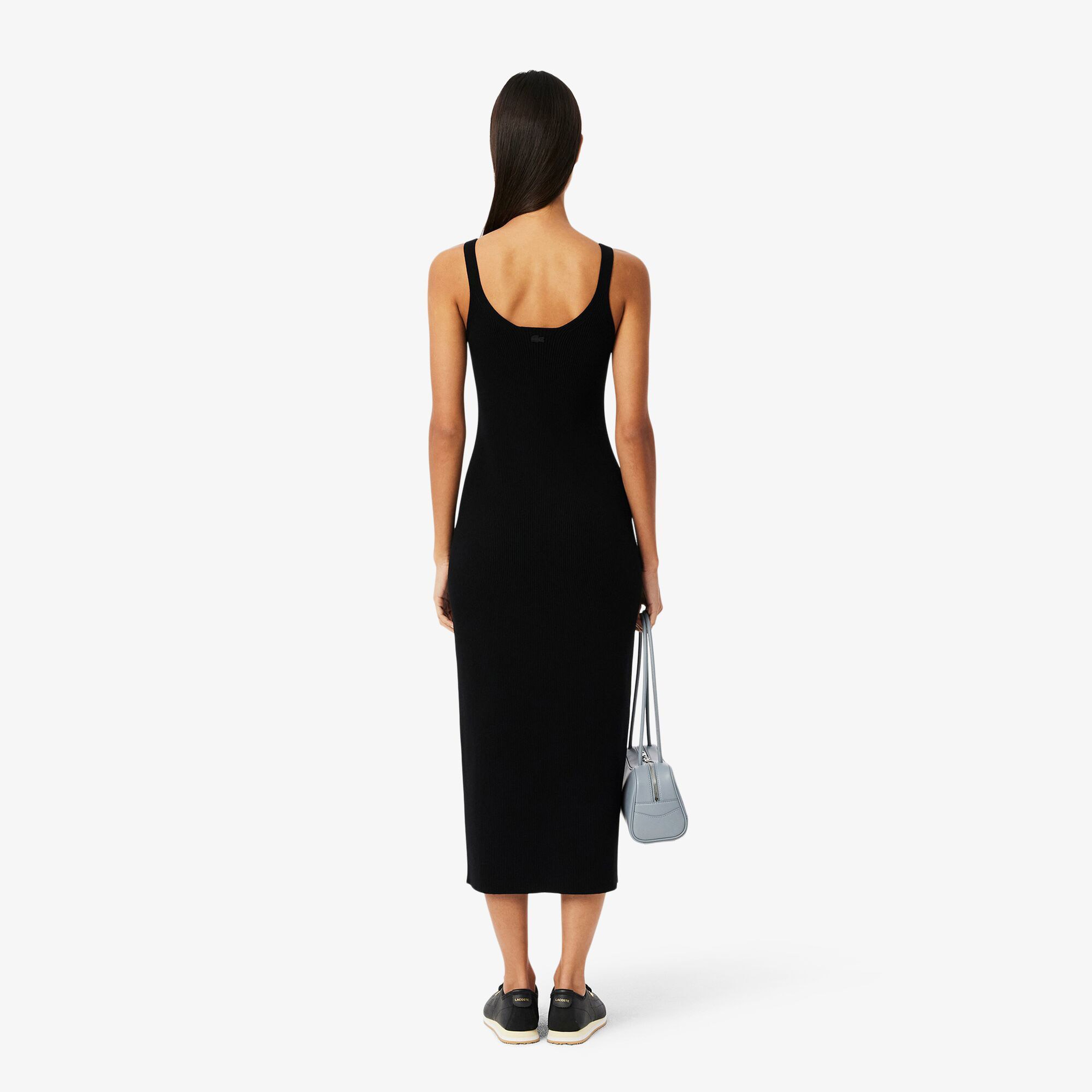 Long Seamless Ribbed Dress