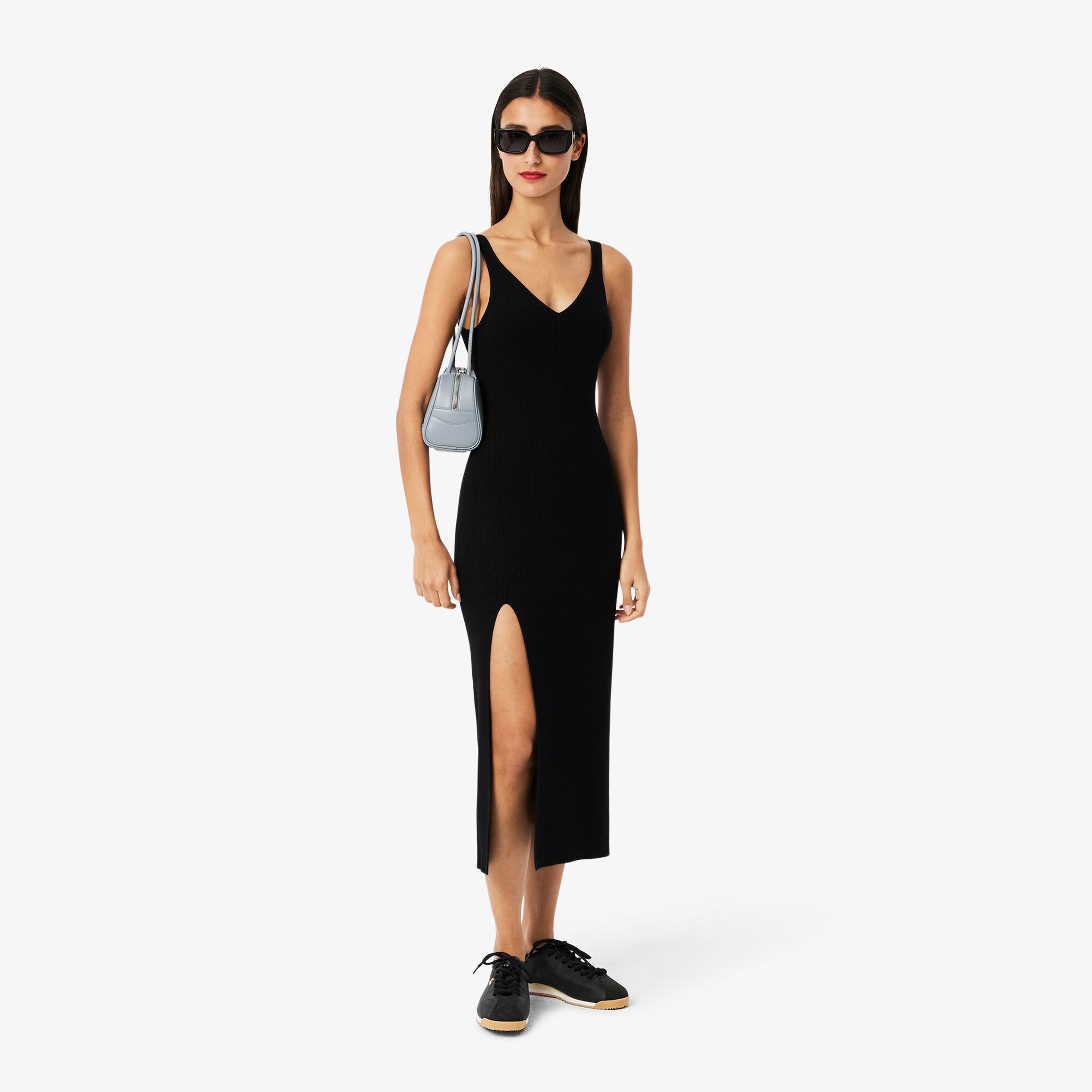 Long Seamless Ribbed Dress
