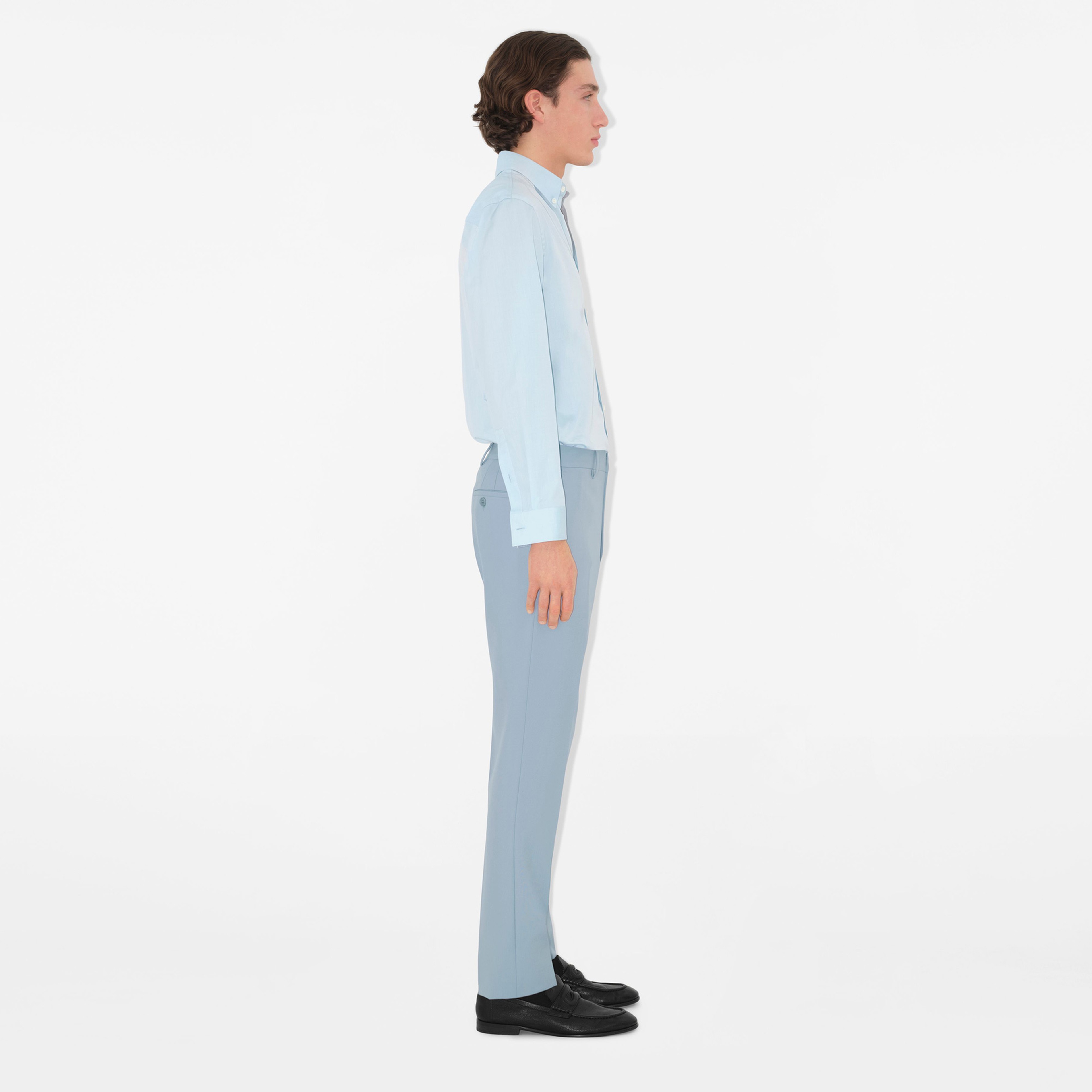 Burberry Erkek Gri Pantolon