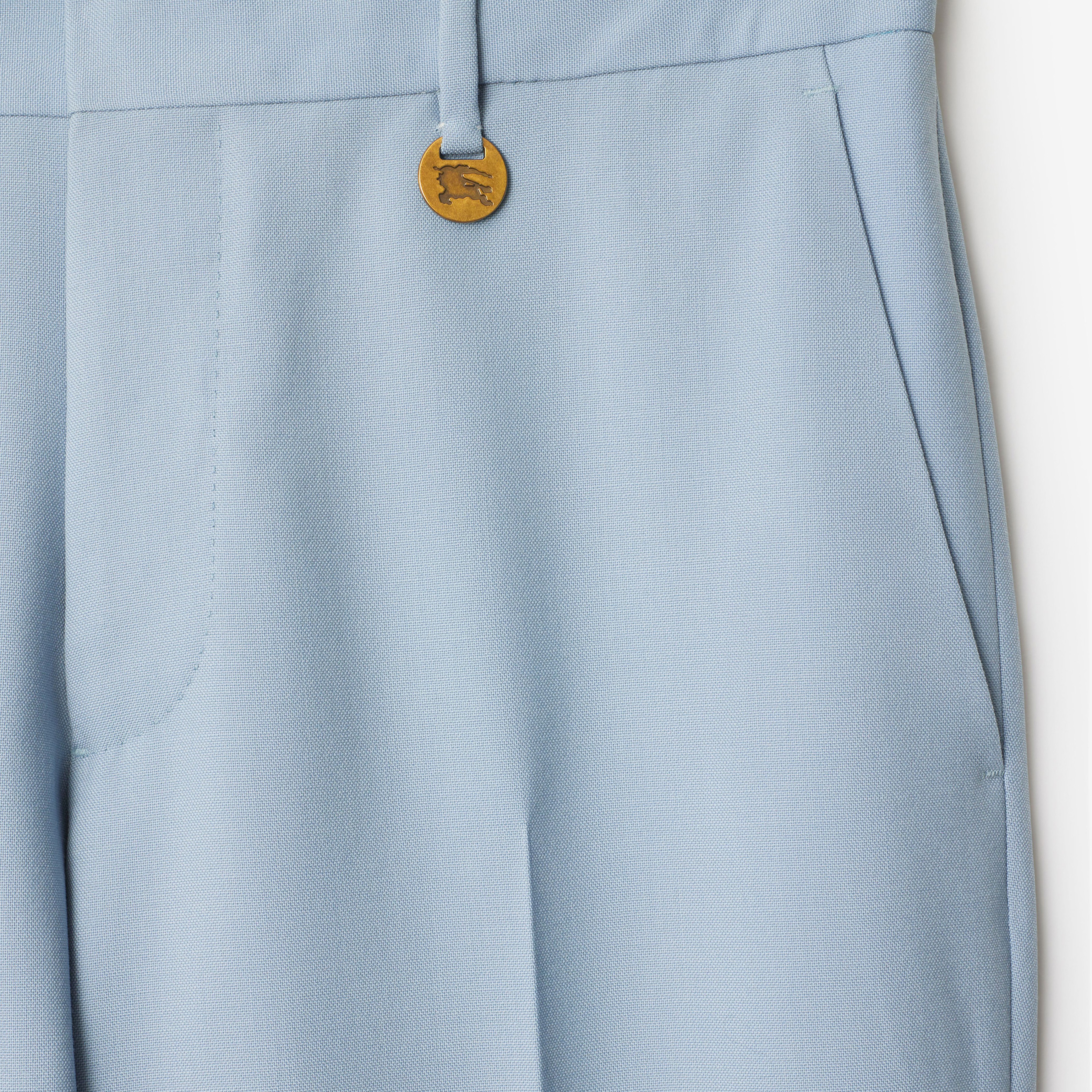 Burberry Erkek Gri Pantolon