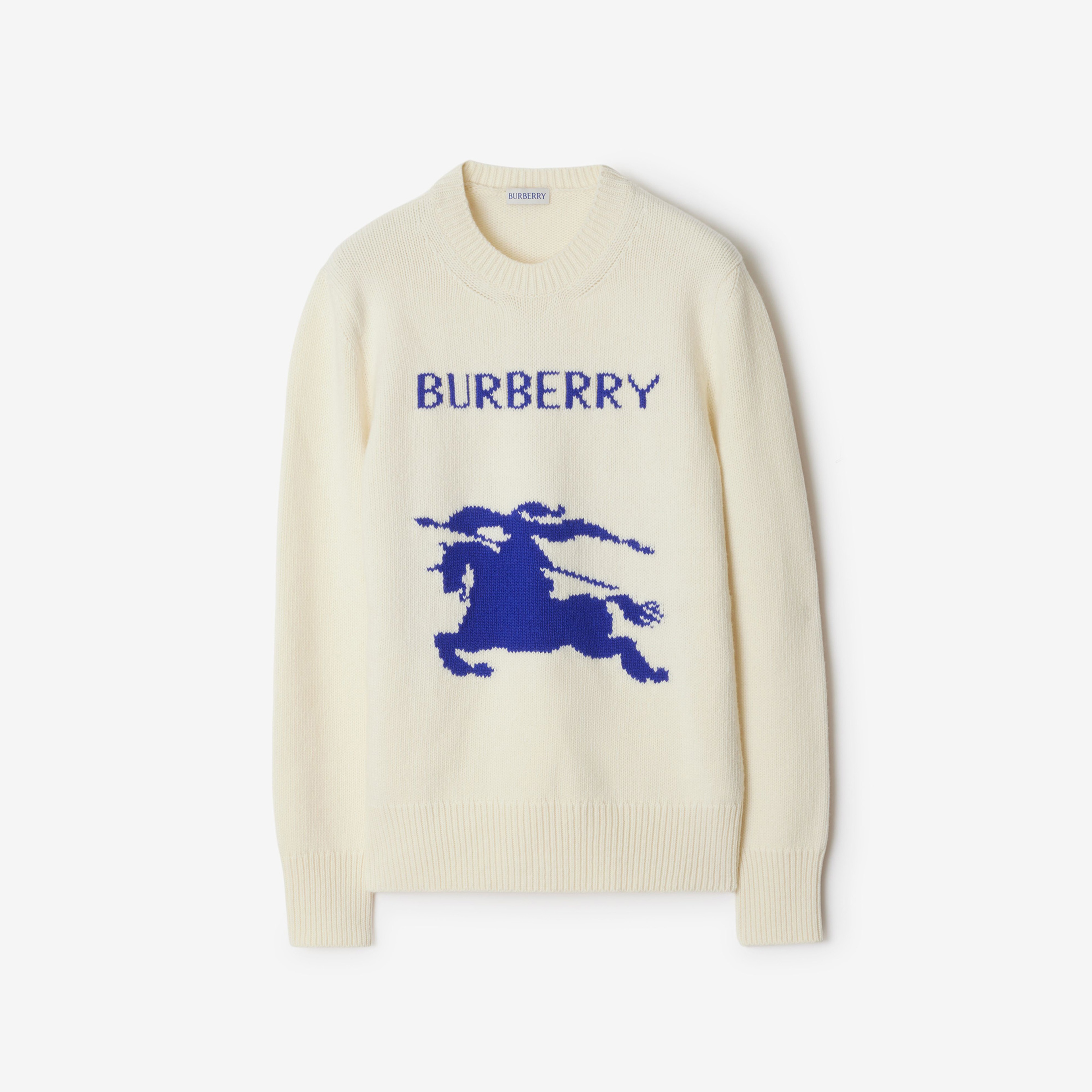 Burberry Kadın Beyaz Kazak