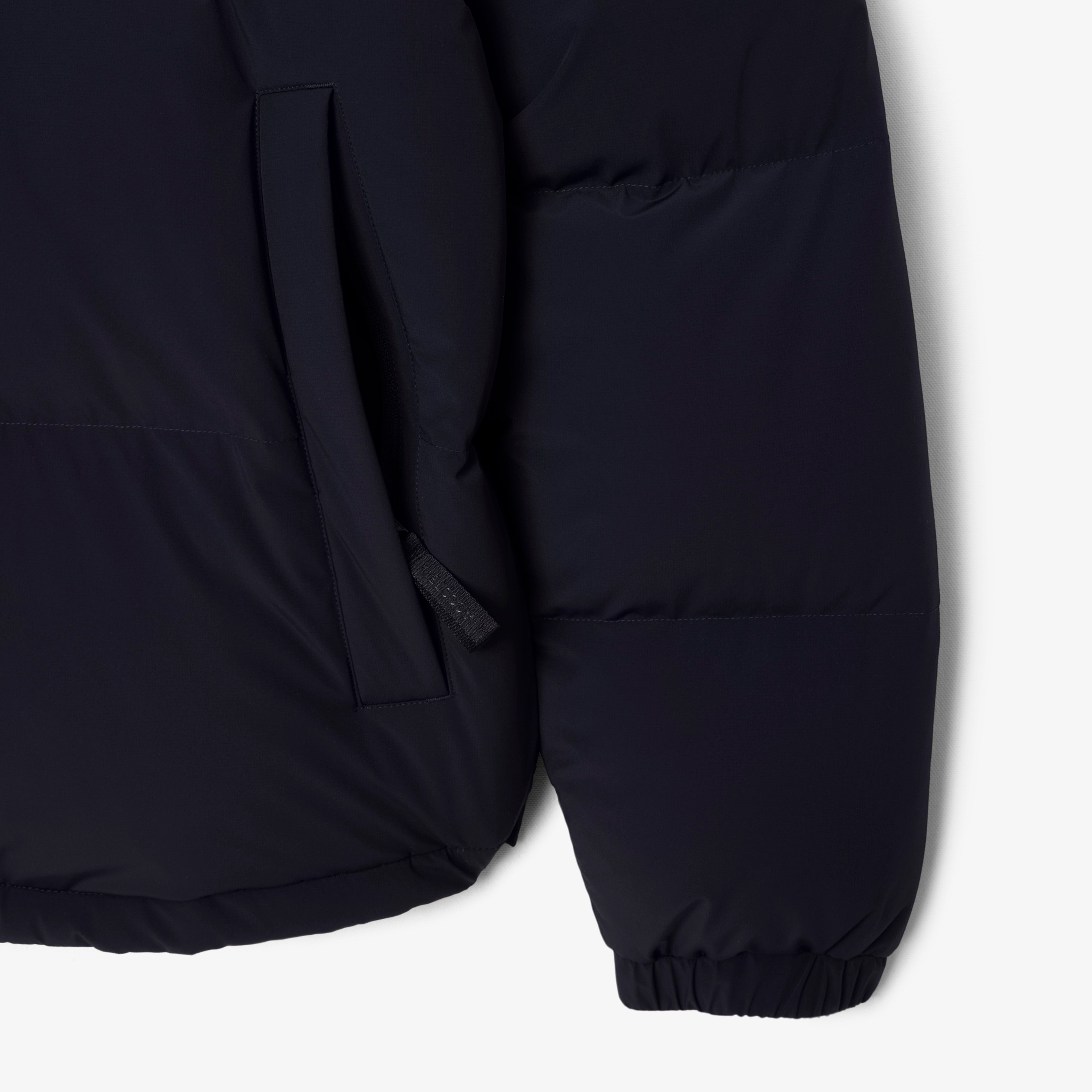Water-Repellent Hooded Down Jacket