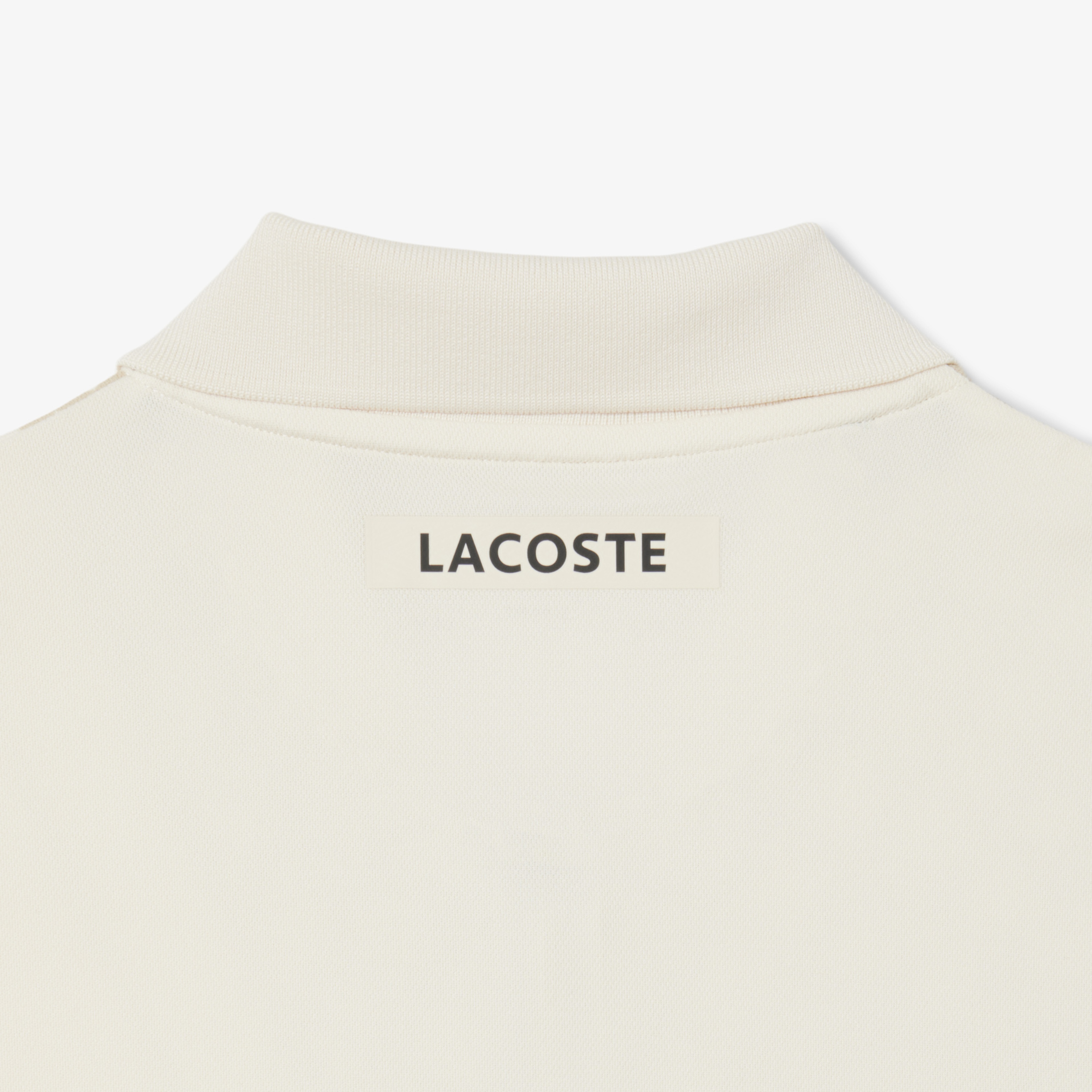 Lacoste Erkek Slim Fit Baskılı Krem Polo