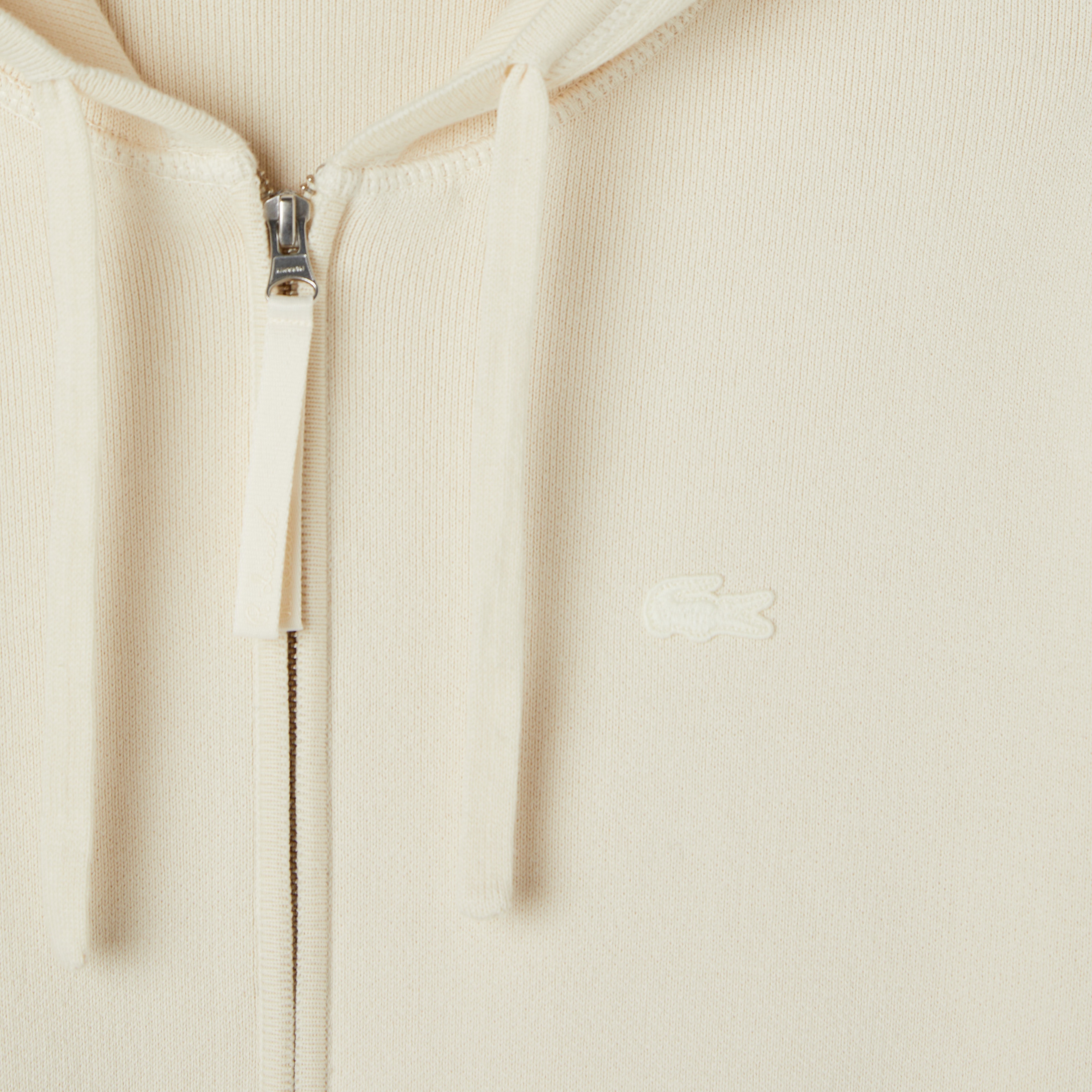 Kadın Classic Fit Kapüşonlu Krem Hırka