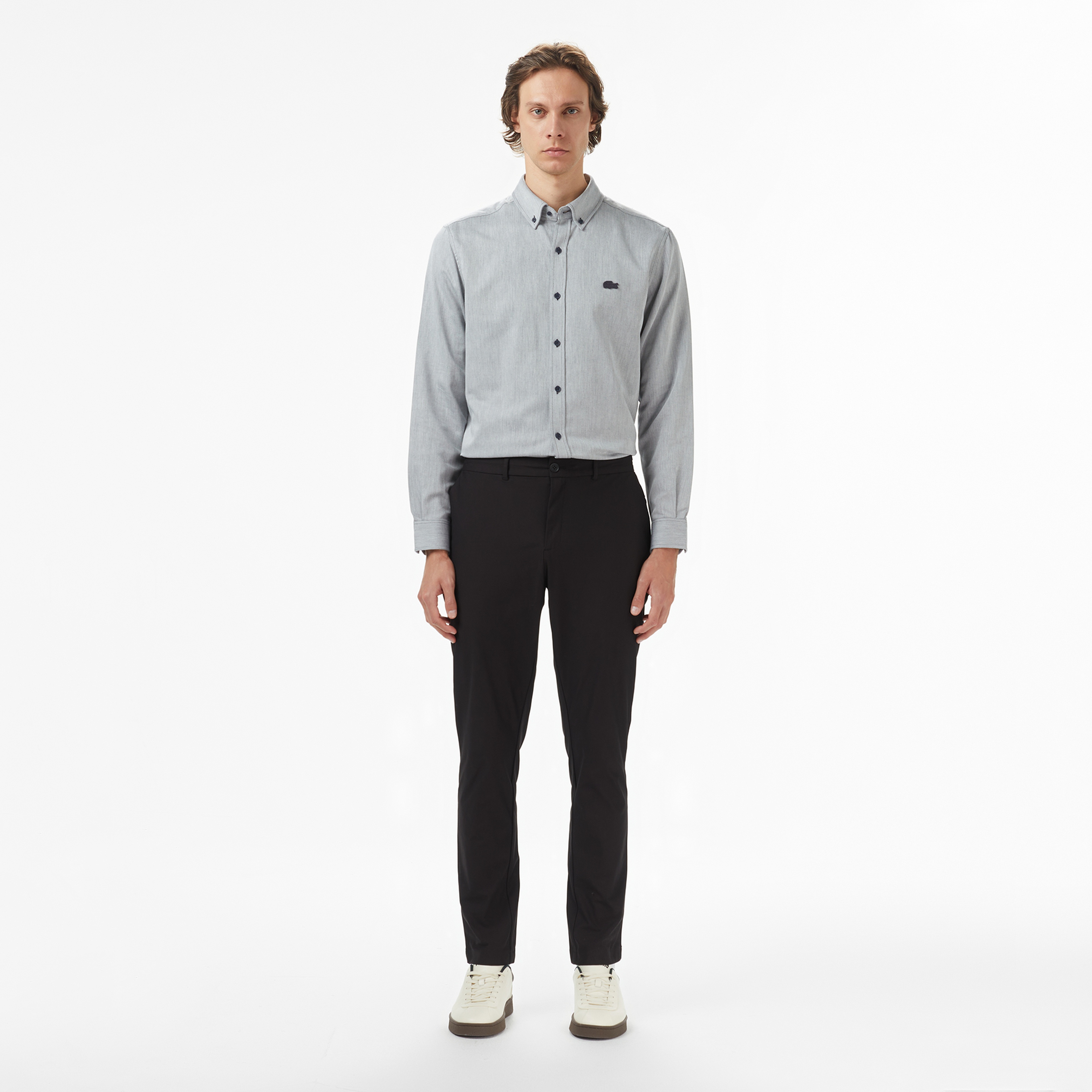 Erkek Slim Fit Siyah Pantolon