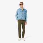 Erkek Slim Fit Haki Chino Pantolon