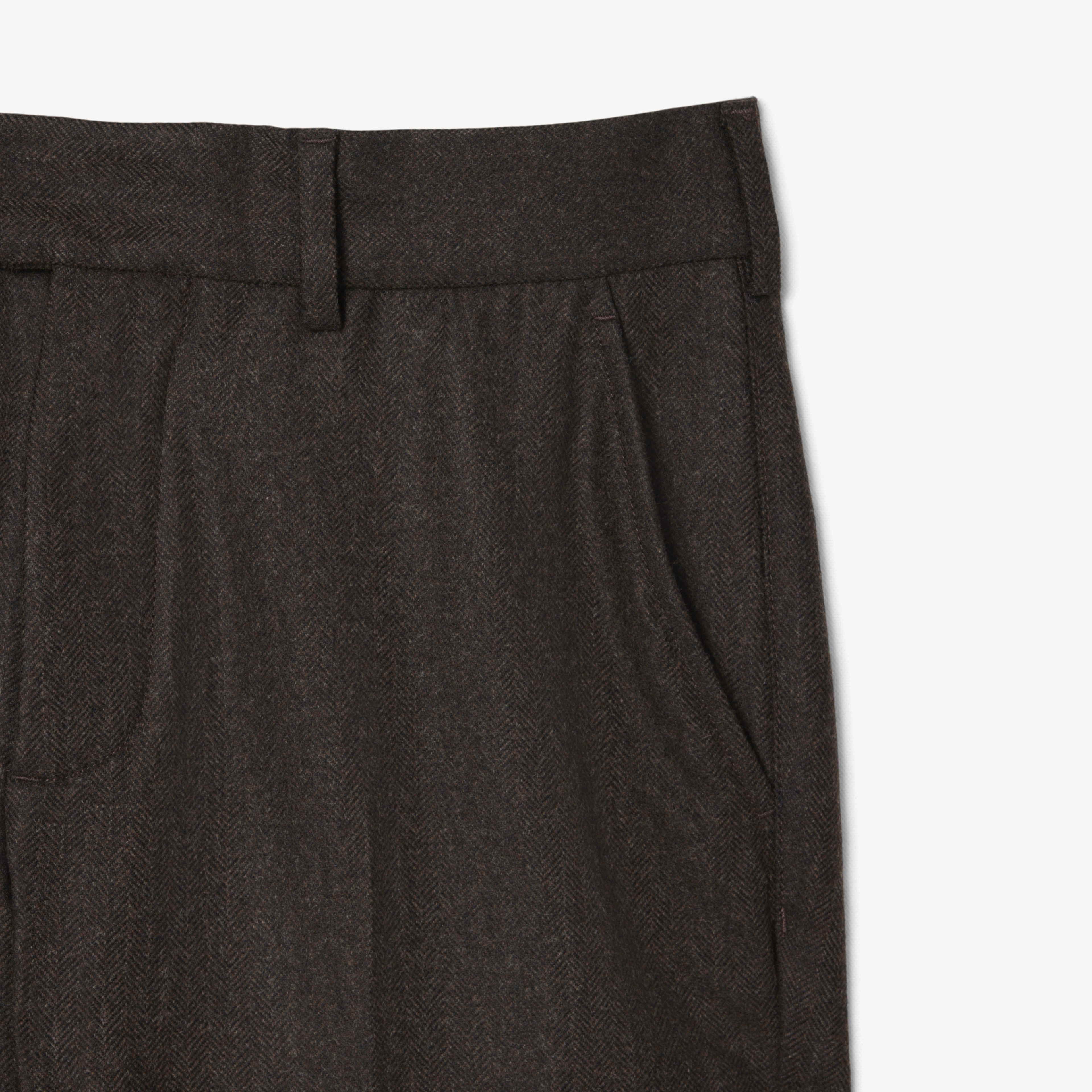 Lacoste Erkek Straight Fit Kahverengi Pantolon