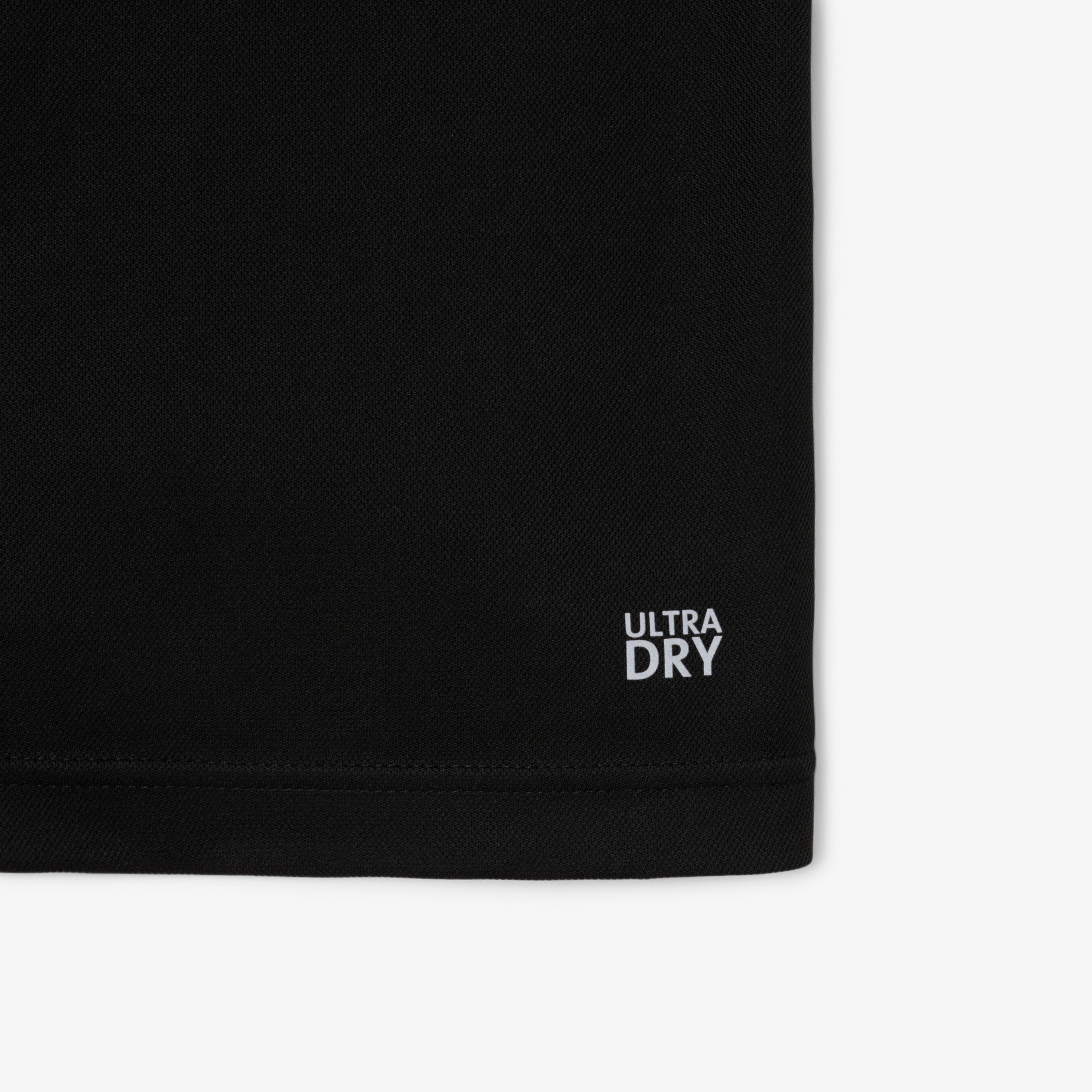 Lacoste Sport Erkek Regular Fit Baskılı Siyah Polo