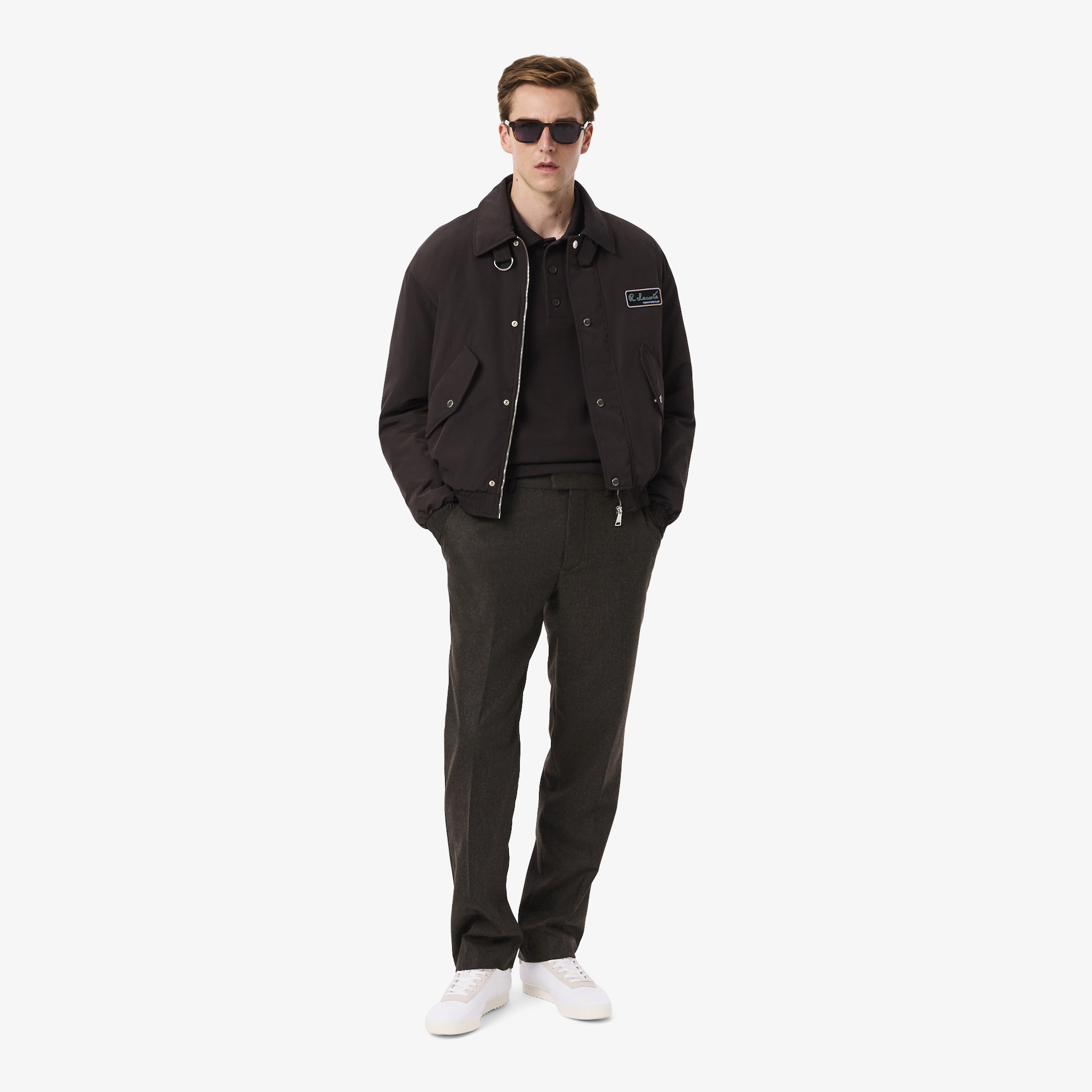 Lacoste Erkek Straight Fit Kahverengi Pantolon