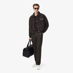 Lacoste Erkek Straight Fit Kahverengi Pantolon