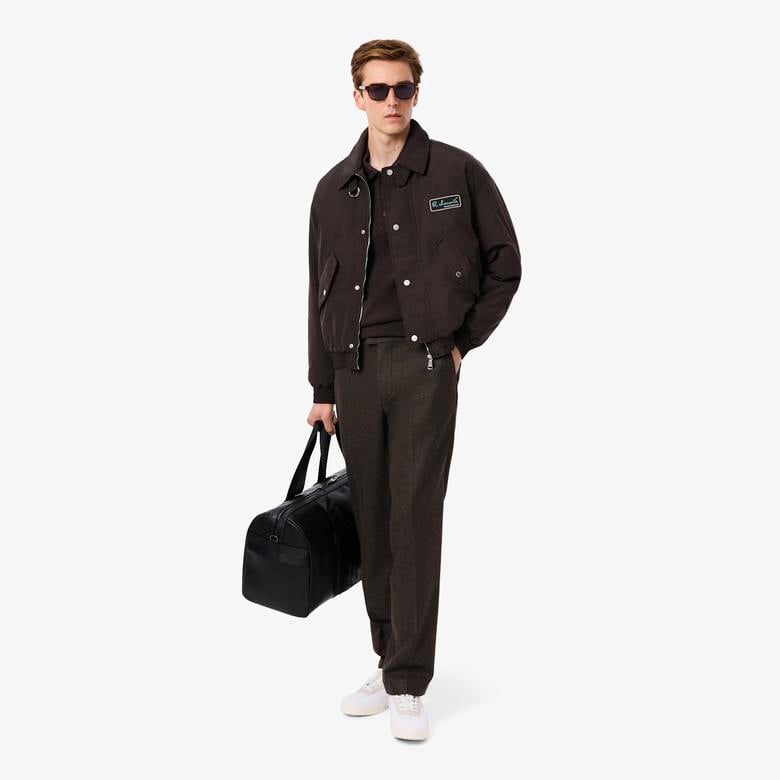 Lacoste Erkek Straight Fit Kahverengi Pantolon