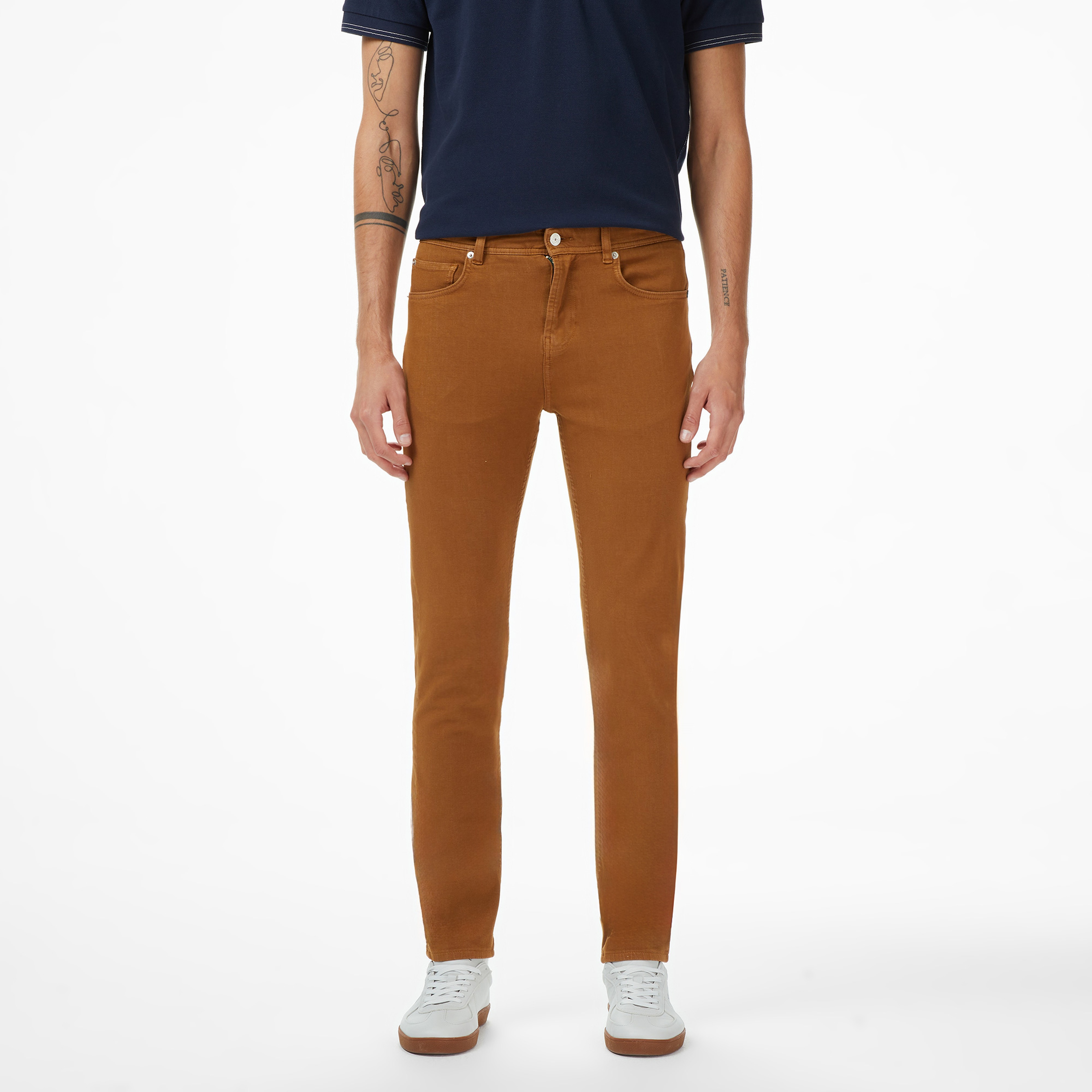 Lacoste Erkek Slim Fit Açık Kahverengi Pantolon