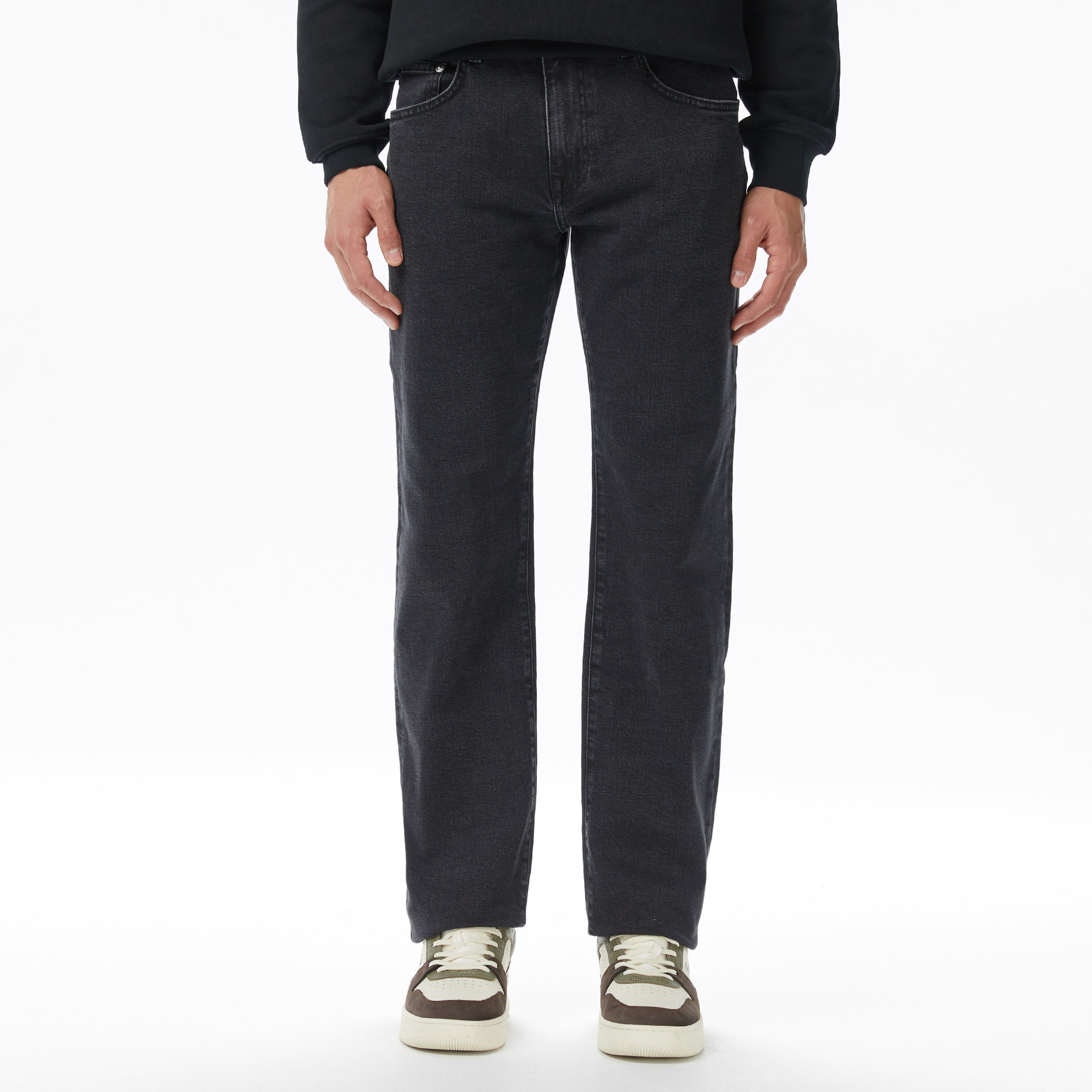 Erkek Siyah Jean Pantolon