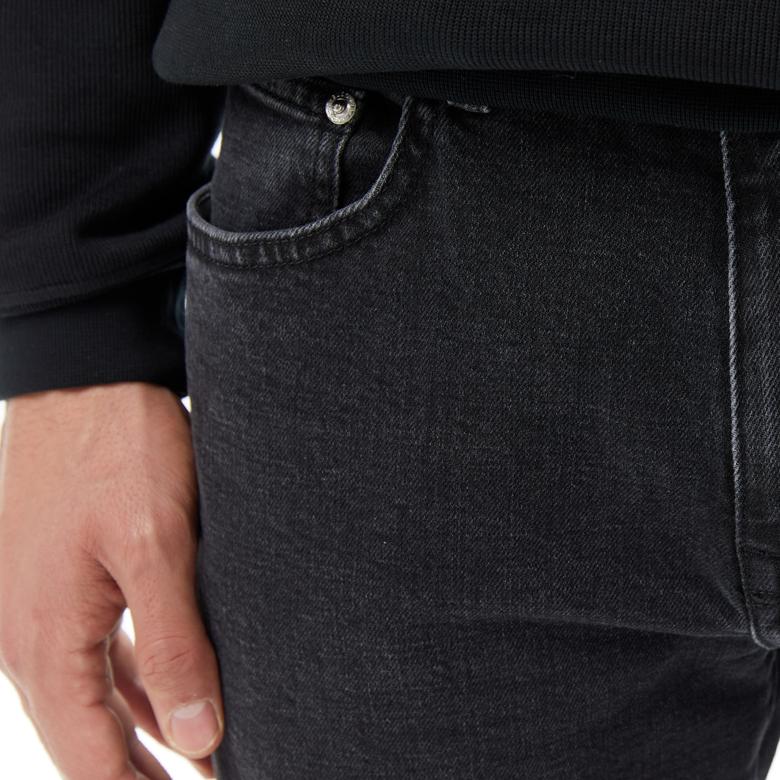 Erkek Siyah Jean Pantolon
