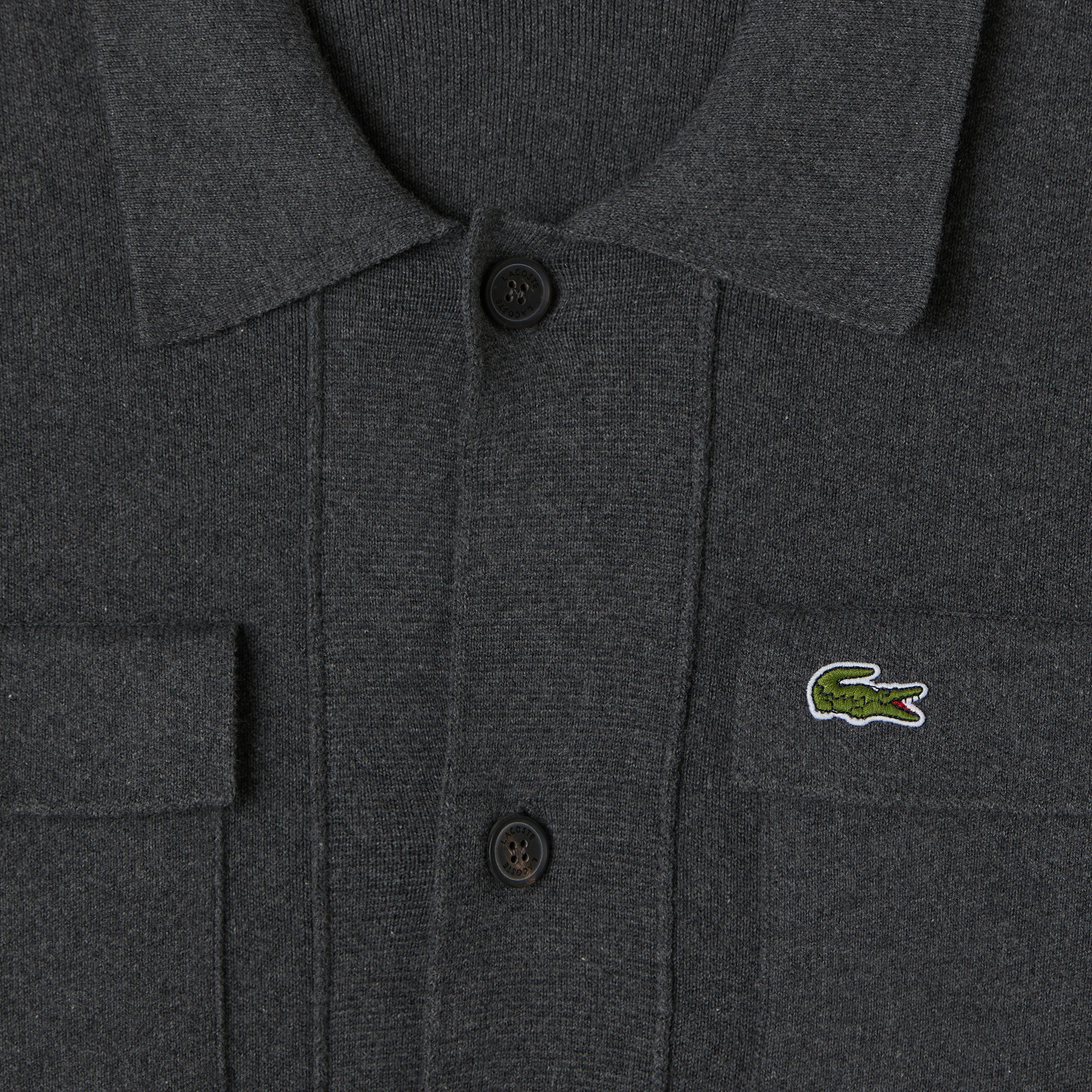 Lacoste Loose Fit Erkek Beyaz Kazak