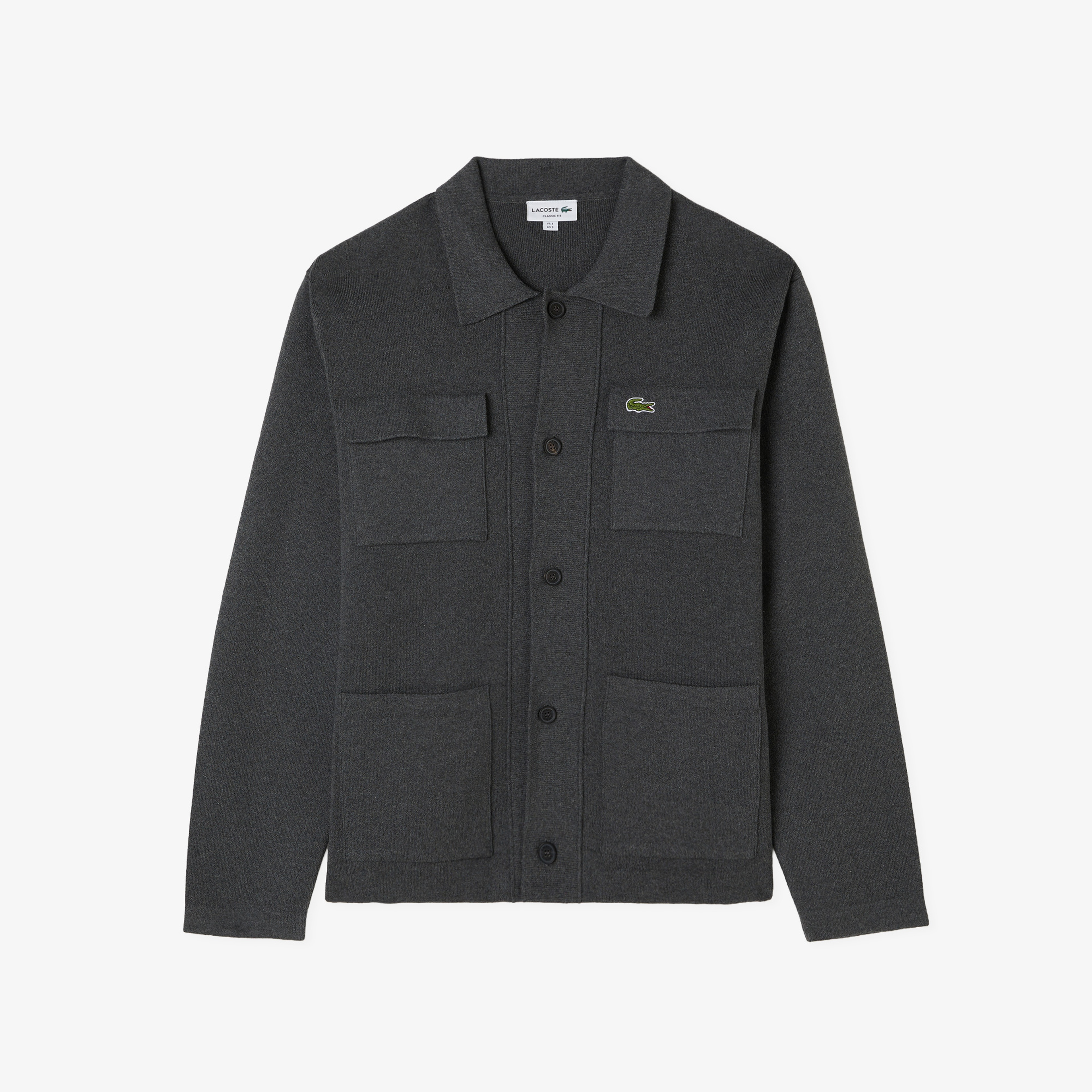 Lacoste Loose Fit Erkek Beyaz Kazak