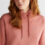GANT Kadın Pembe Relaxed Fit Kapüşonlu Sweatshirt