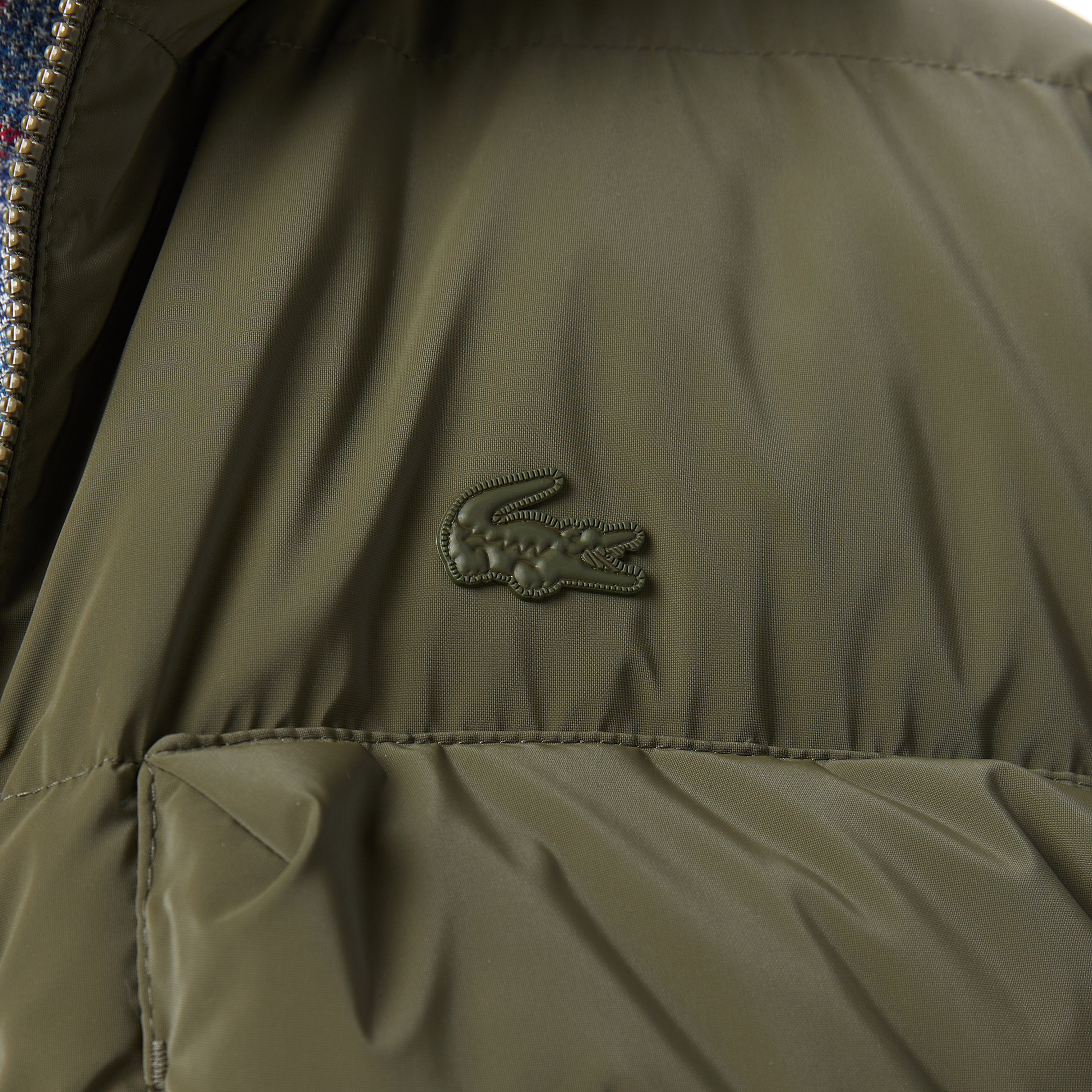 Lacoste Erkek Kapüşonlu Haki Mont