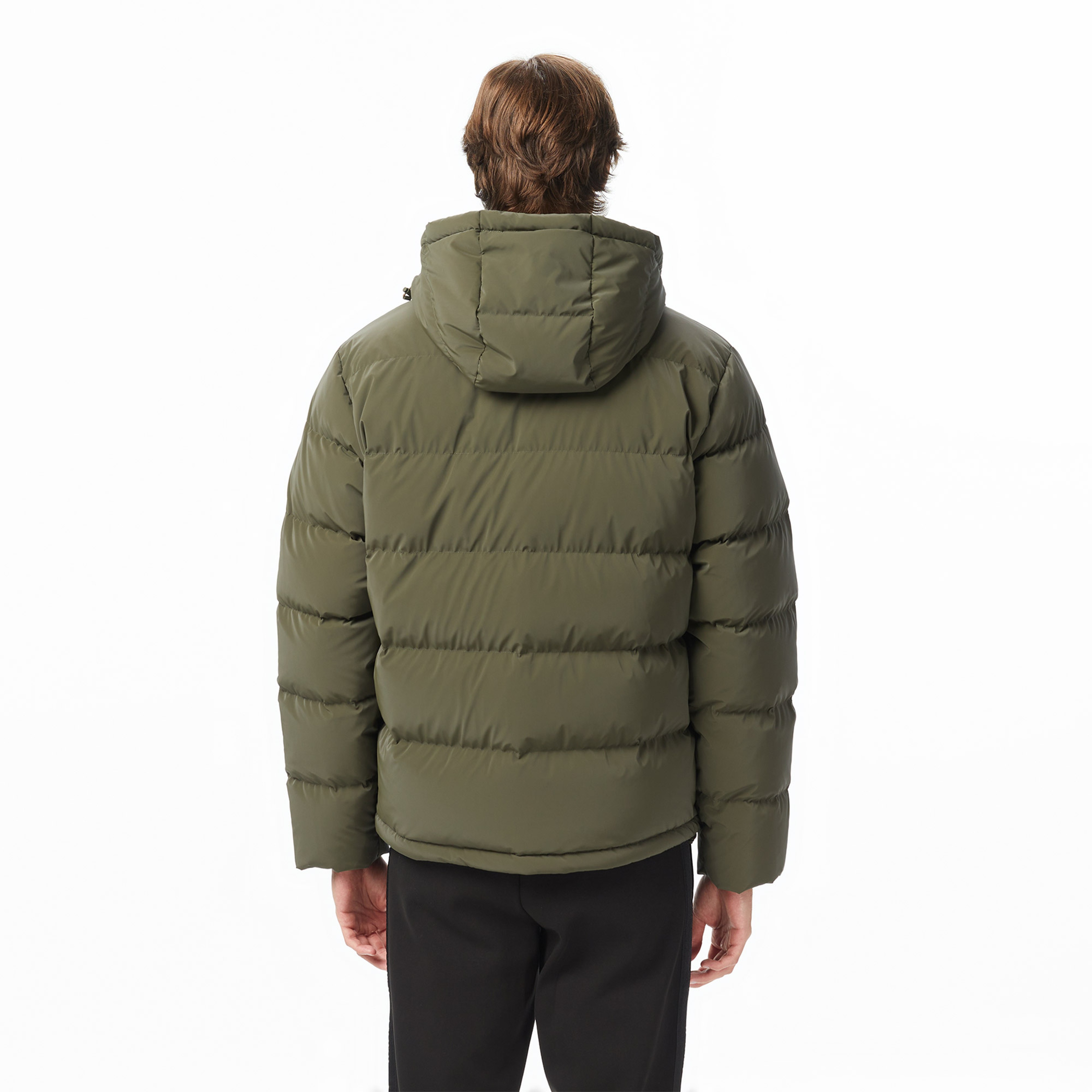 Lacoste Erkek Kapüşonlu Haki Mont