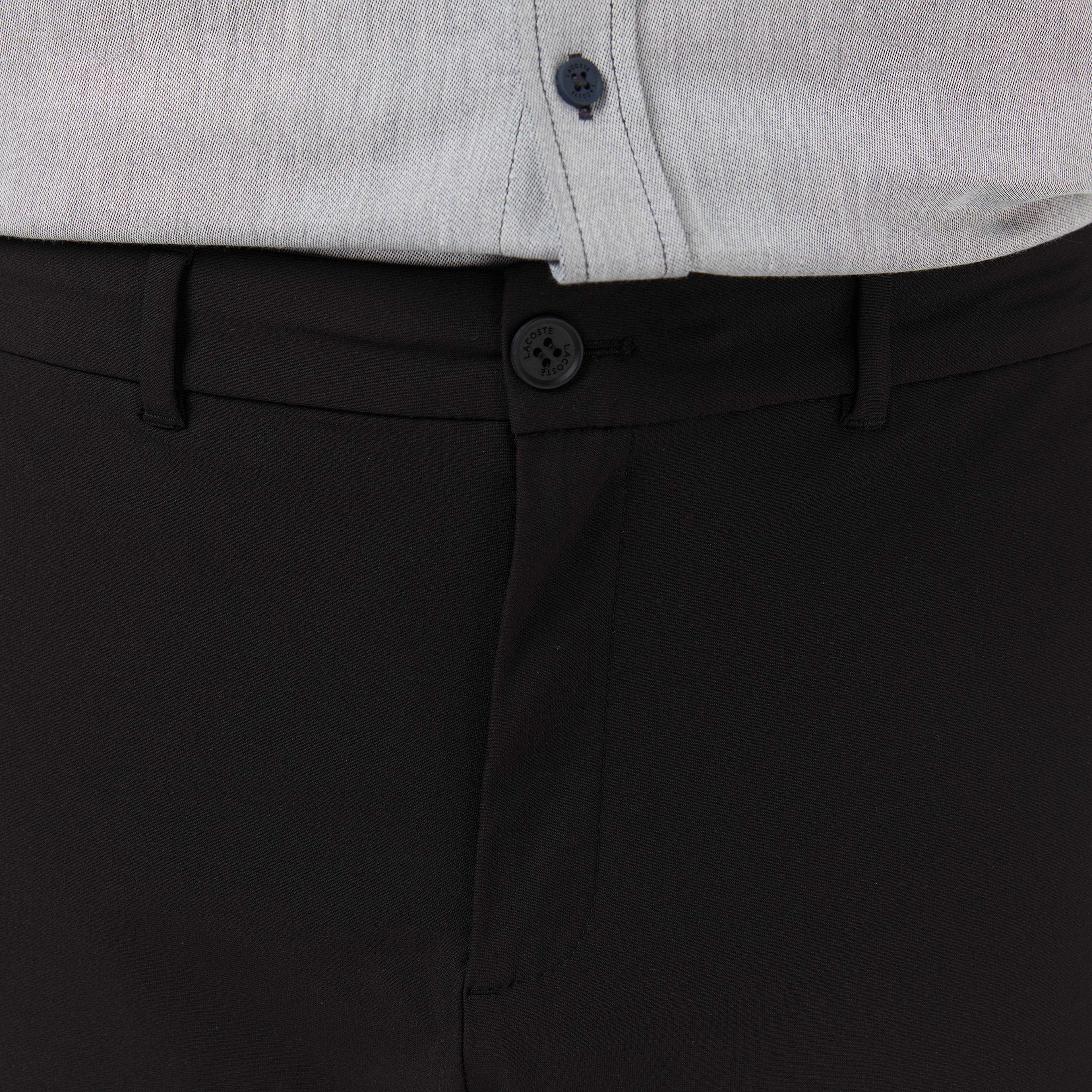 Erkek Slim Fit Siyah Pantolon