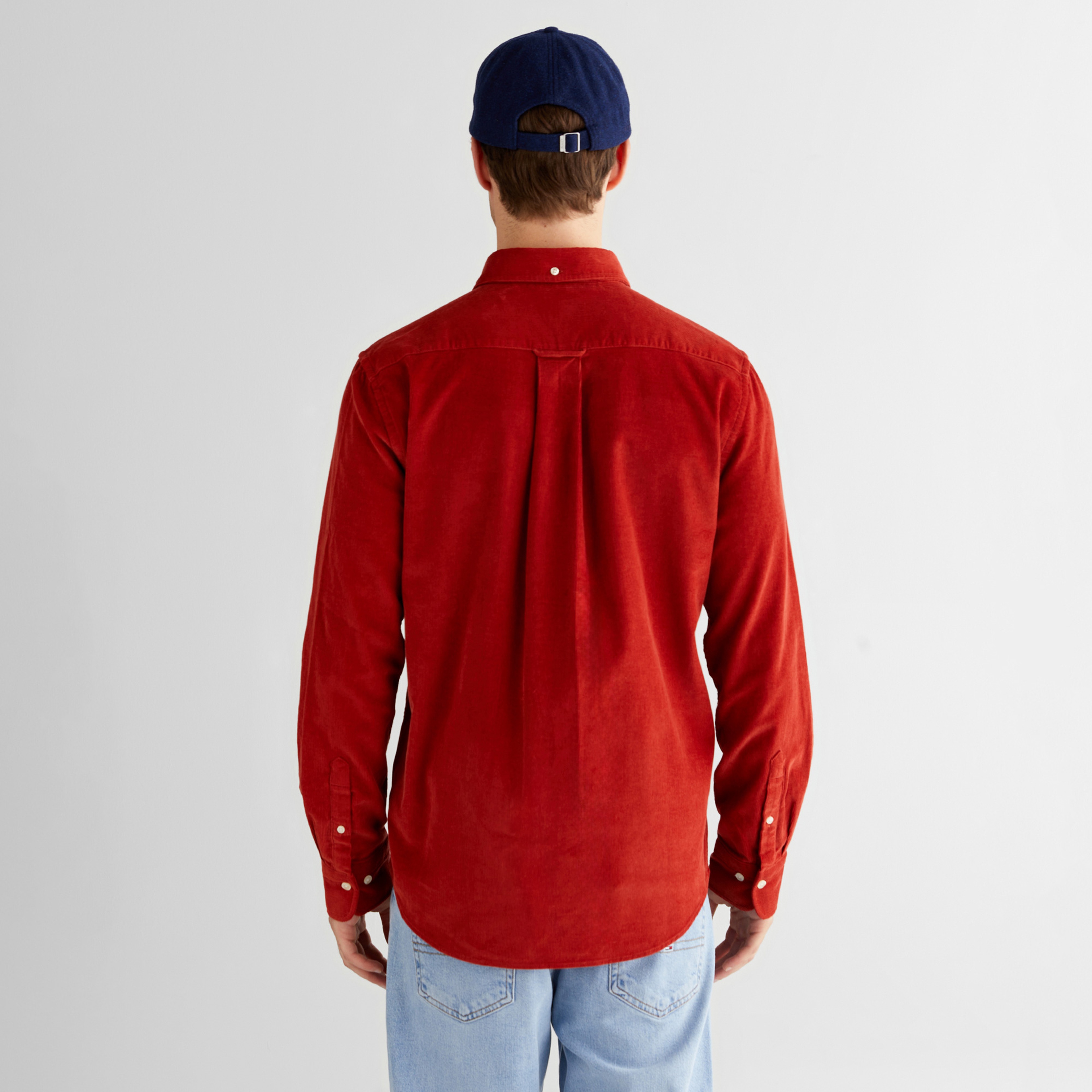 GANT Erkek Kırmızı Regular Fit Düğmeli Gömlek