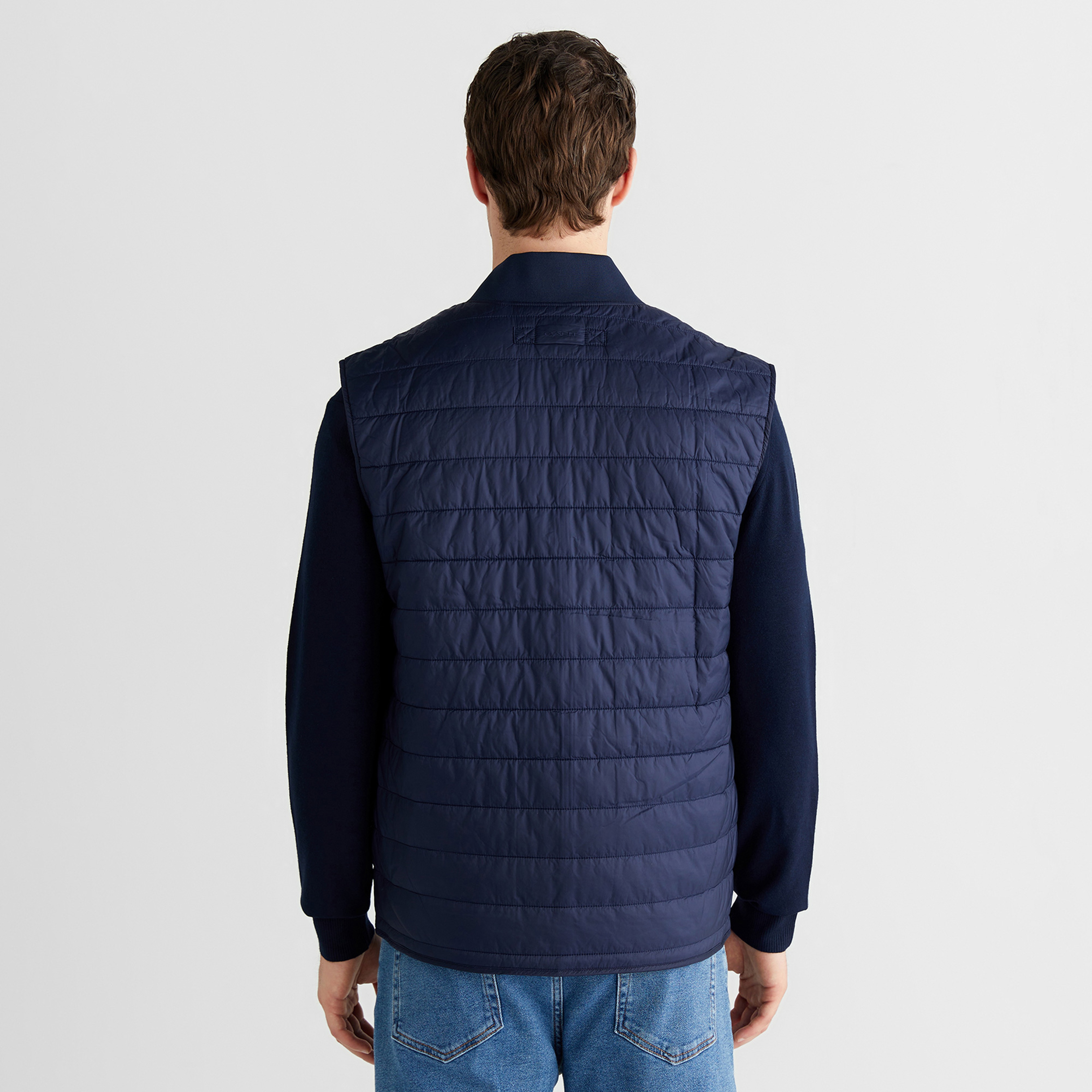 GANT Erkek Lacivert Regular Fit Mont