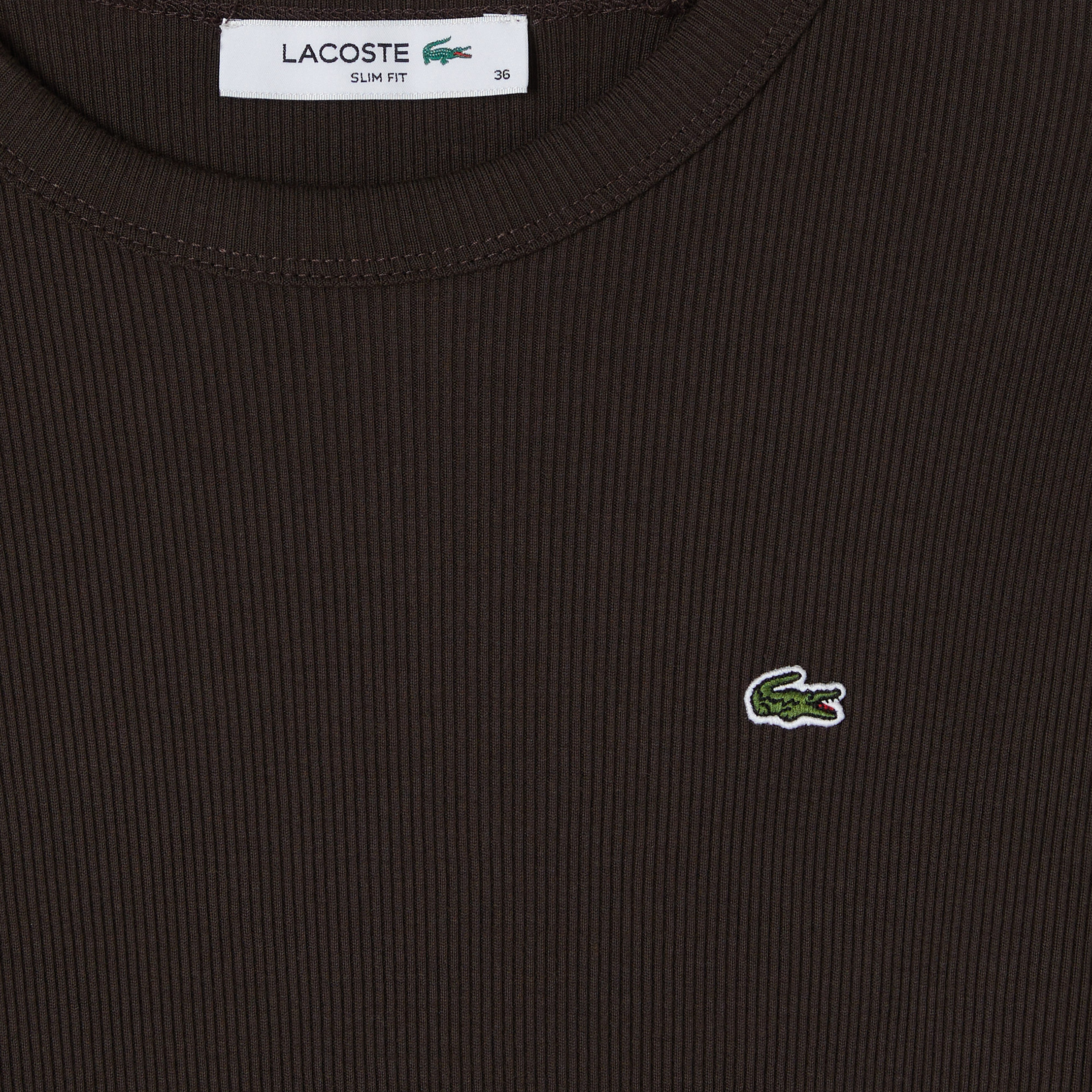 Lacoste Regular Fit Kadın Gri T-Shirt