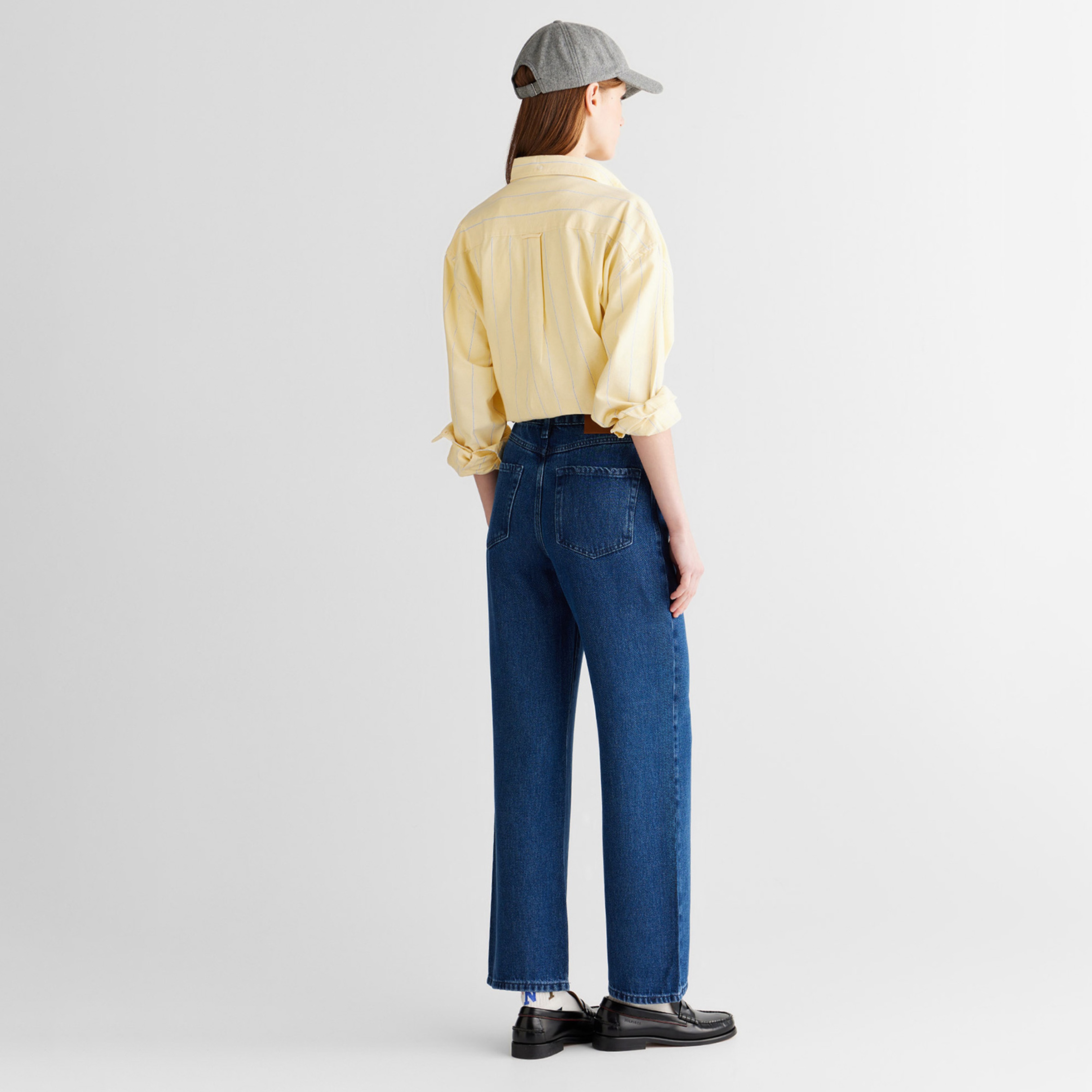 GANT Kadın Mavi Regular Fit  Pantolon