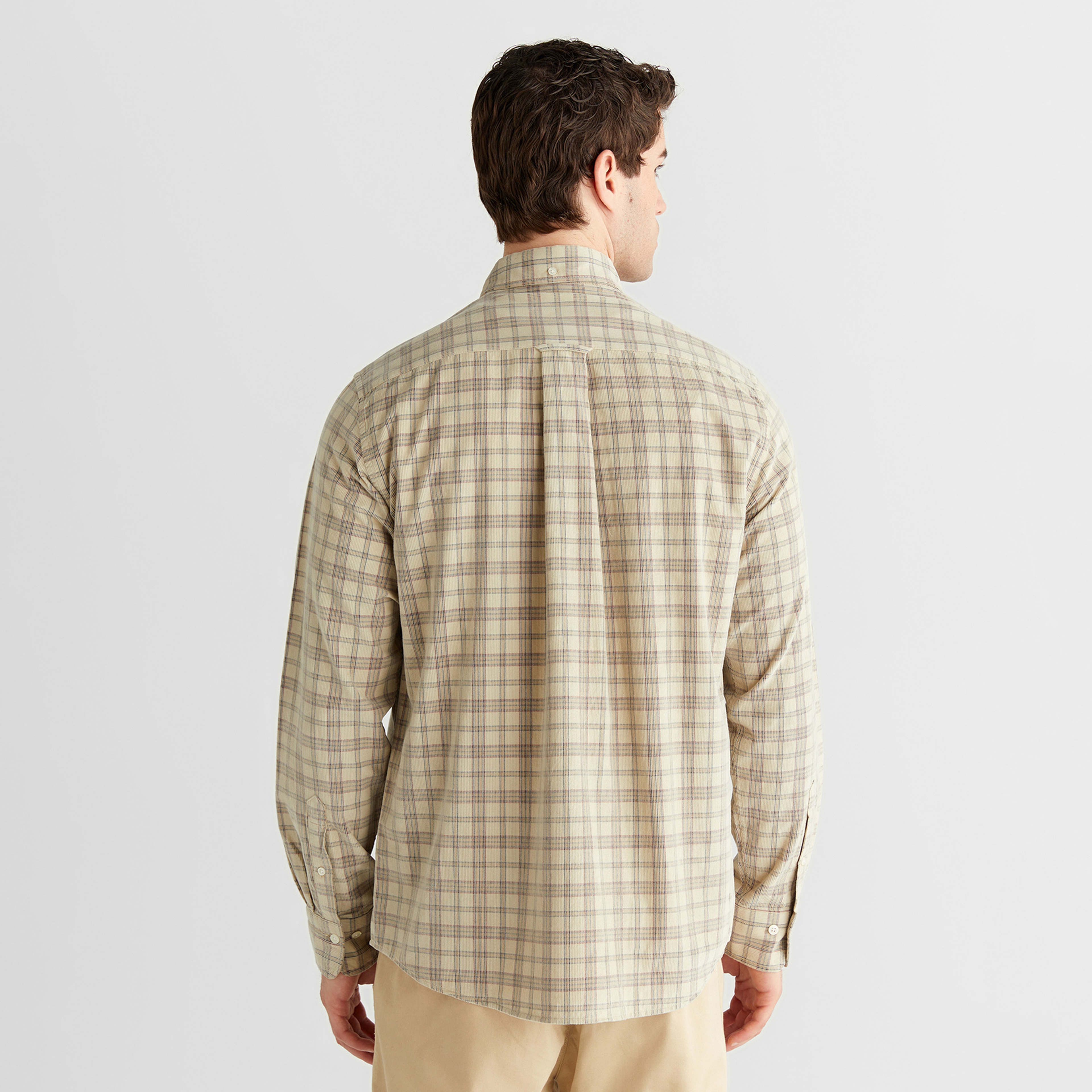 GANT Erkek Bej Regular Fit Düğmeli Gömlek