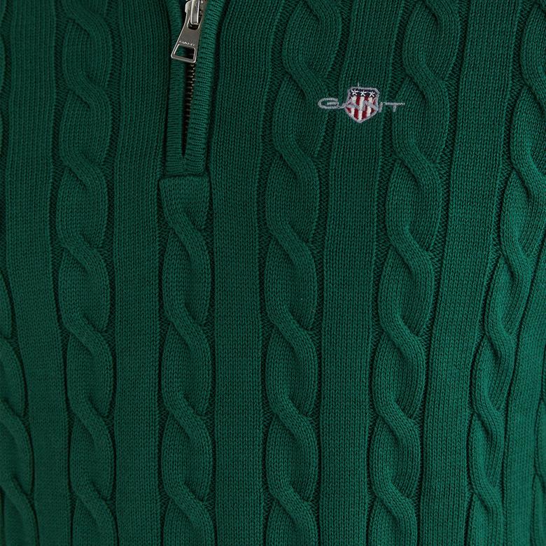 GANT Erkek Yeşil Regular Fit Kazak