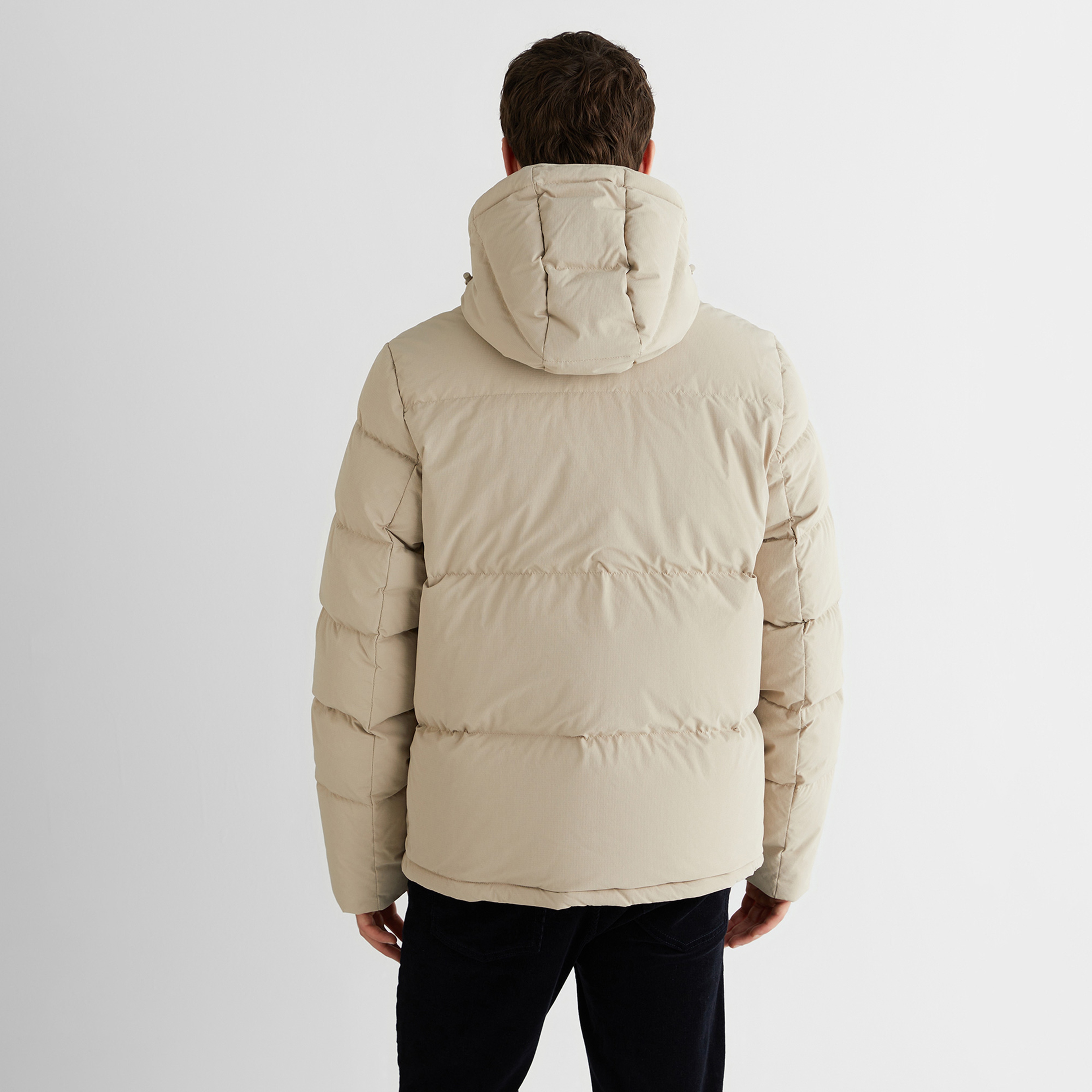 GANT Erkek Bej Regular Fit Fermuarlı Mont