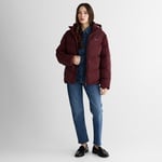 GANT Kadın Bordo Regular Fit Fermuarlı Mont