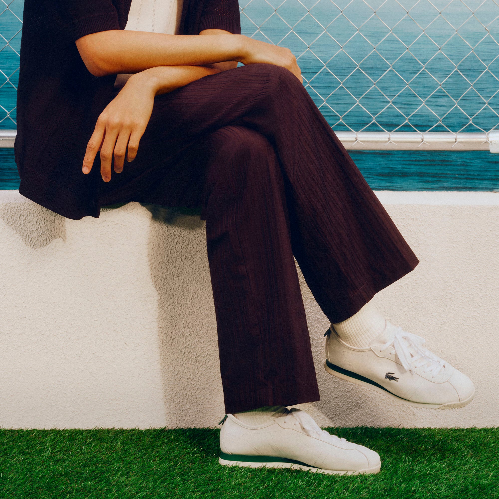 Lacoste Club-Low Erkek Beyaz Spor Ayakkabı