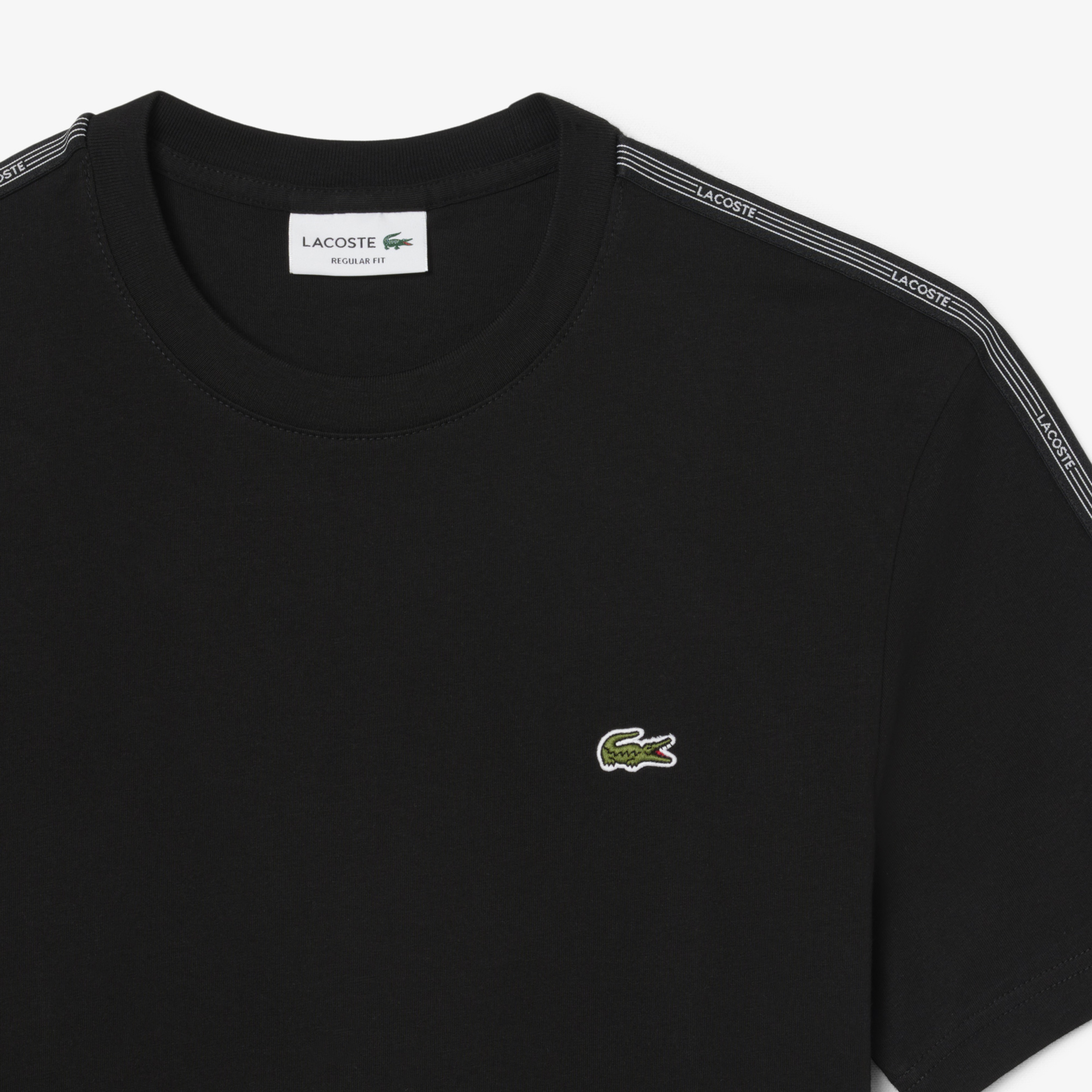 Erkek Regular Fit Bisiklet Yaka Siyah T-Shirt