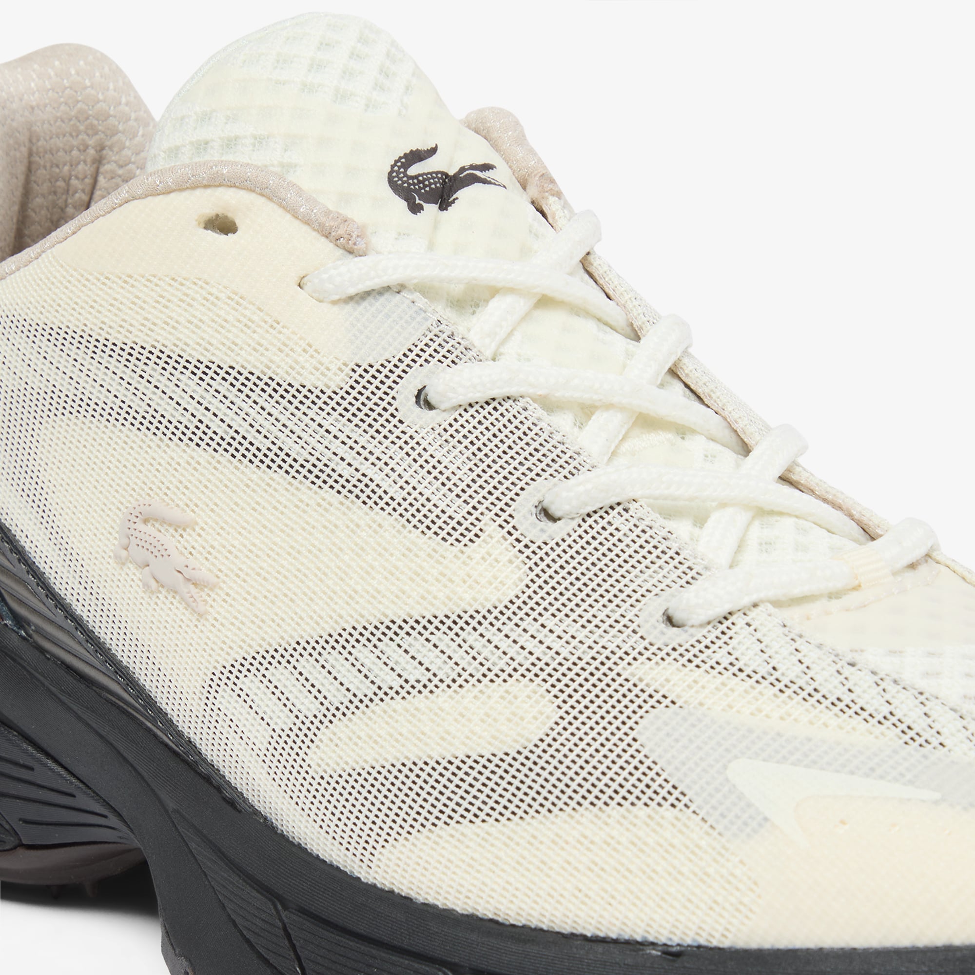 Lacoste L003 Neo Shot Erkek Krem Spor Ayakkabı