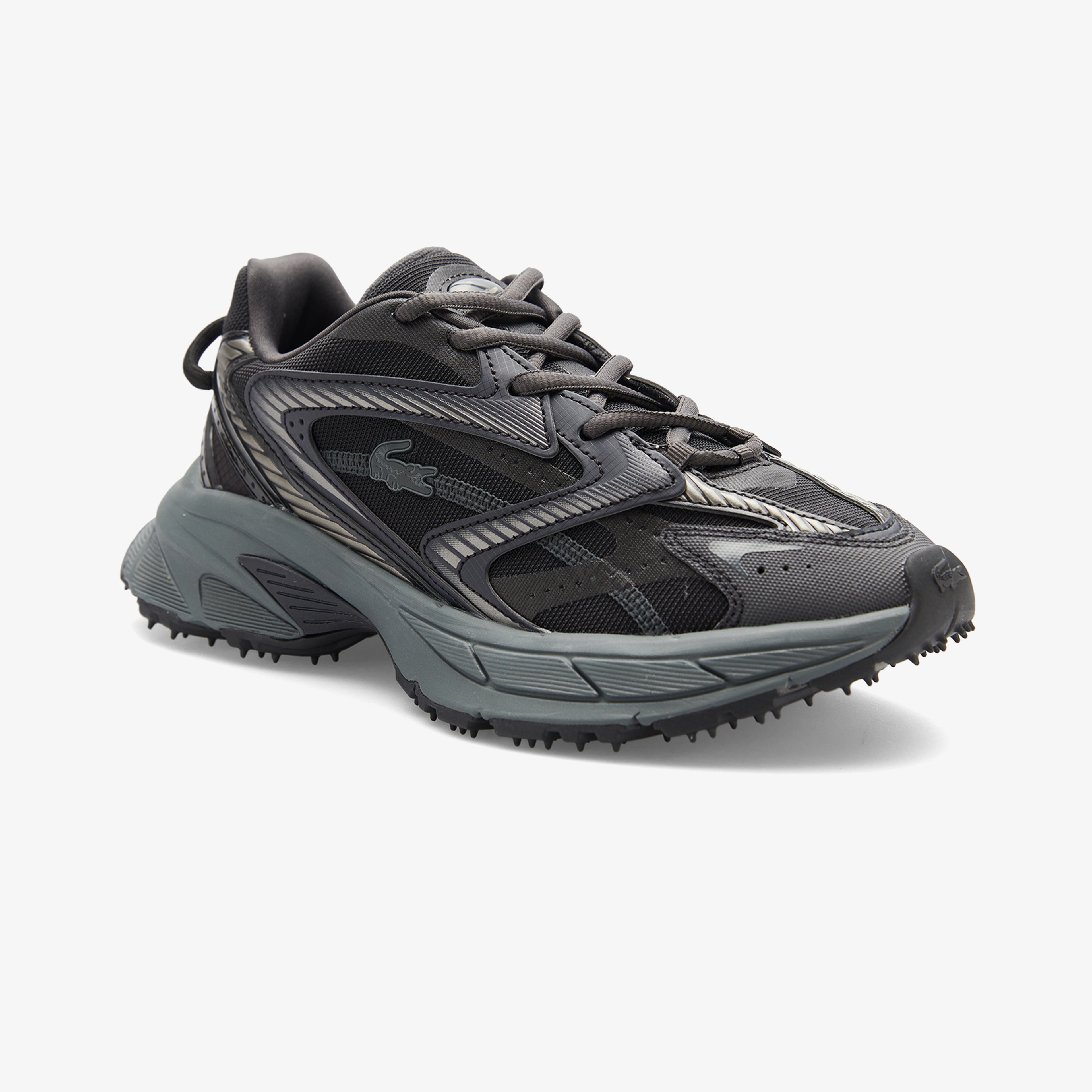Lacoste L003 Neo Shot Kadın Gri Spor Ayakkabı