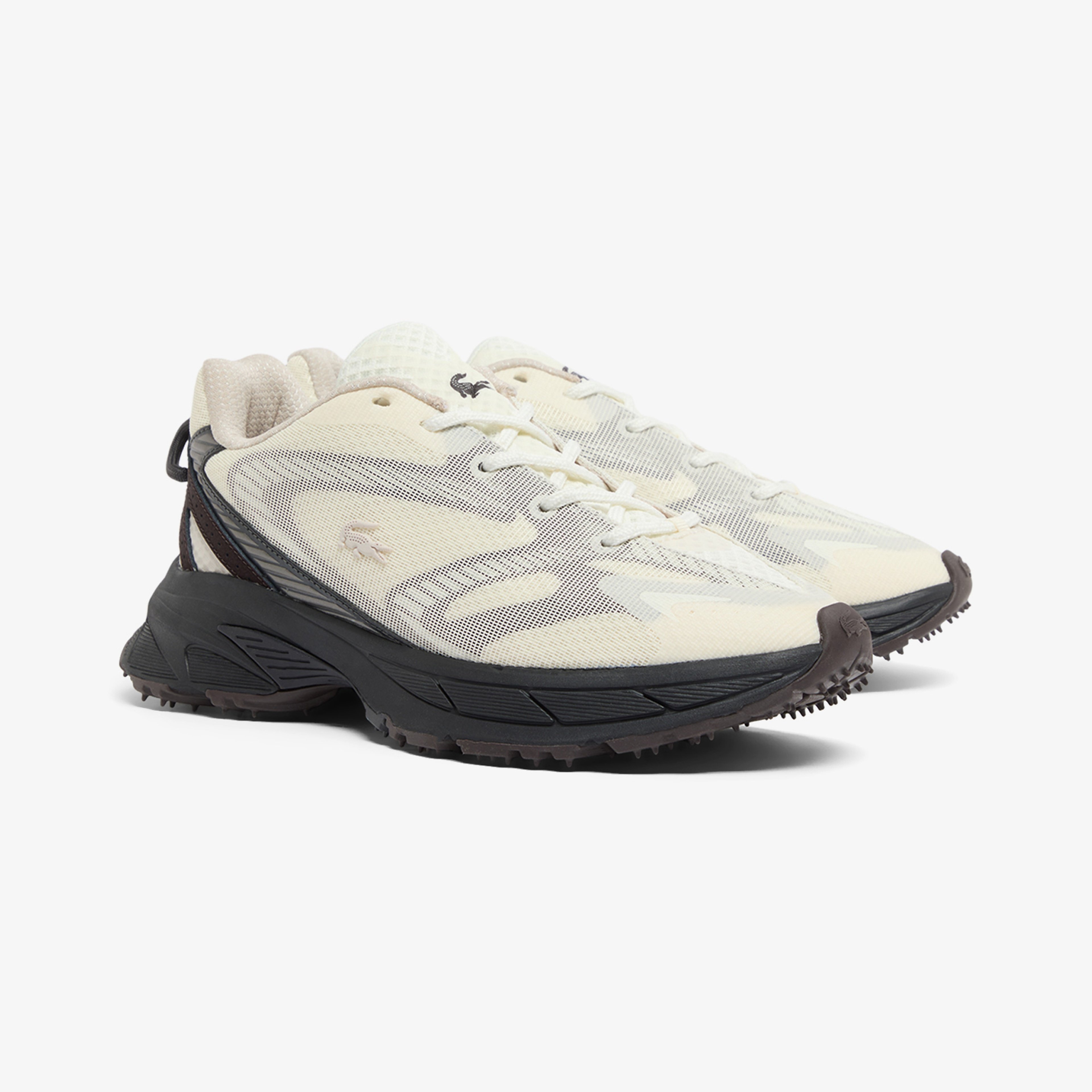 Lacoste L003 Neo Shot Erkek Krem Spor Ayakkabı