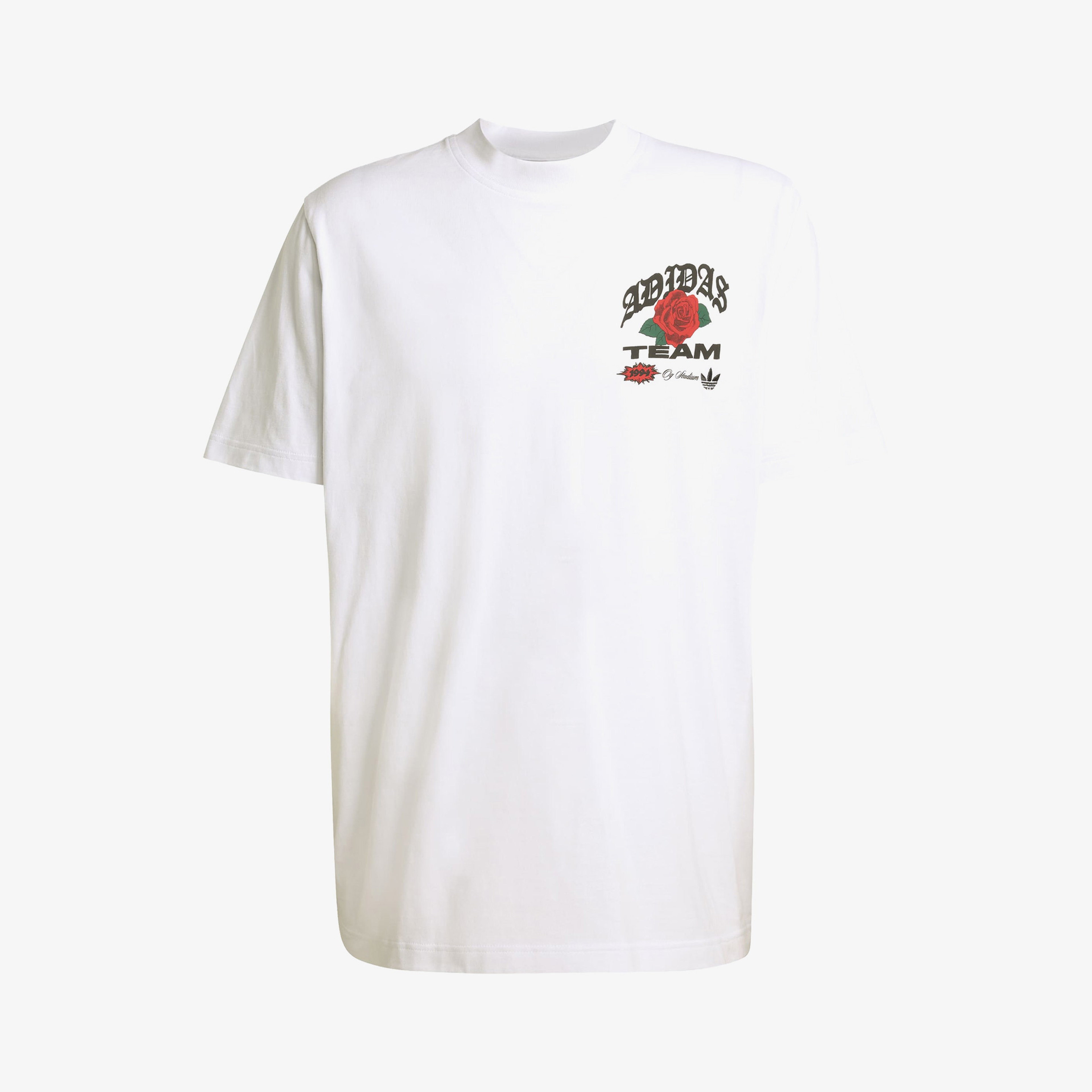 adidas Gfx Roses Erkek Beyaz T-Shirt