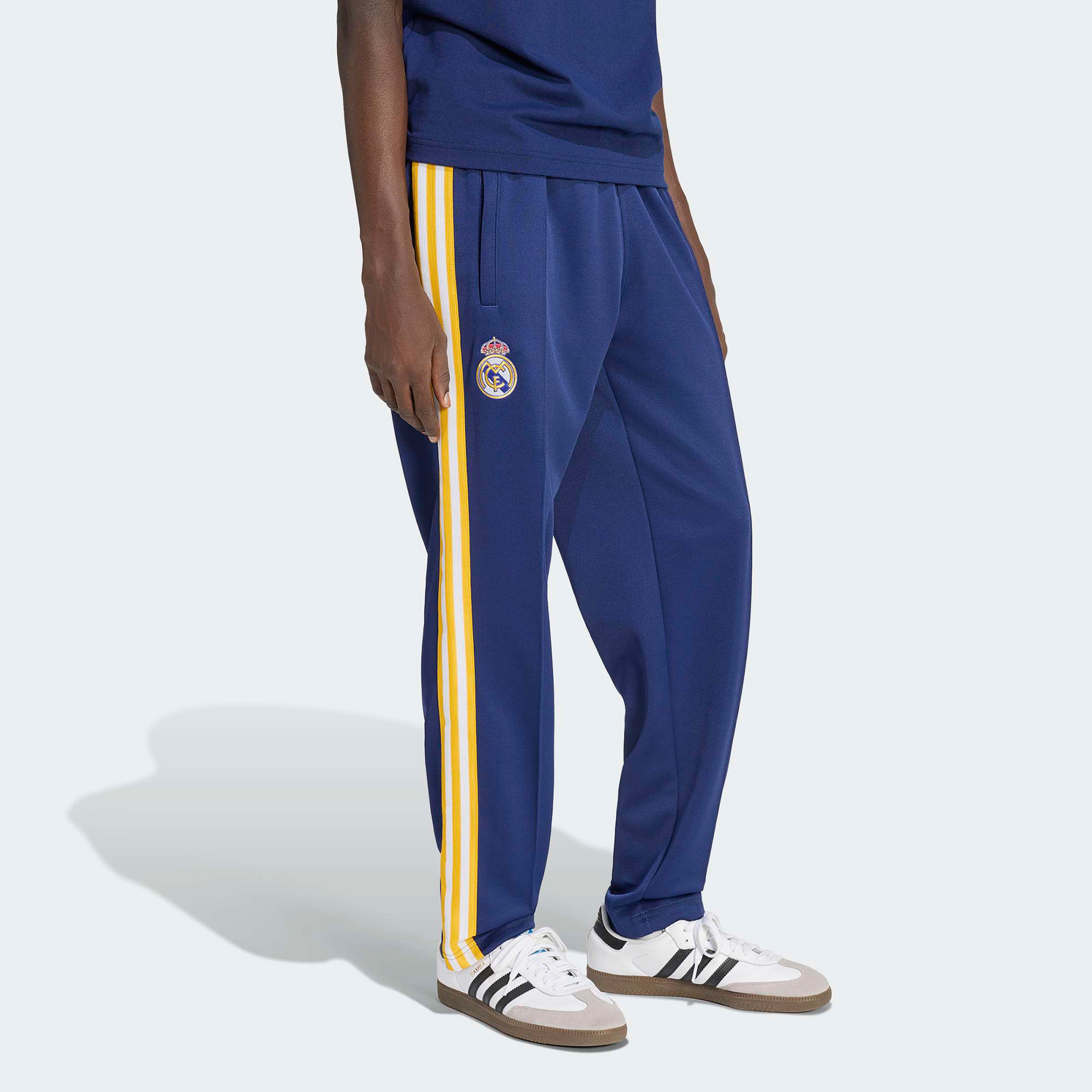 adidas Real Madrid FC Tp Erkek Mavi Eşofman Altı