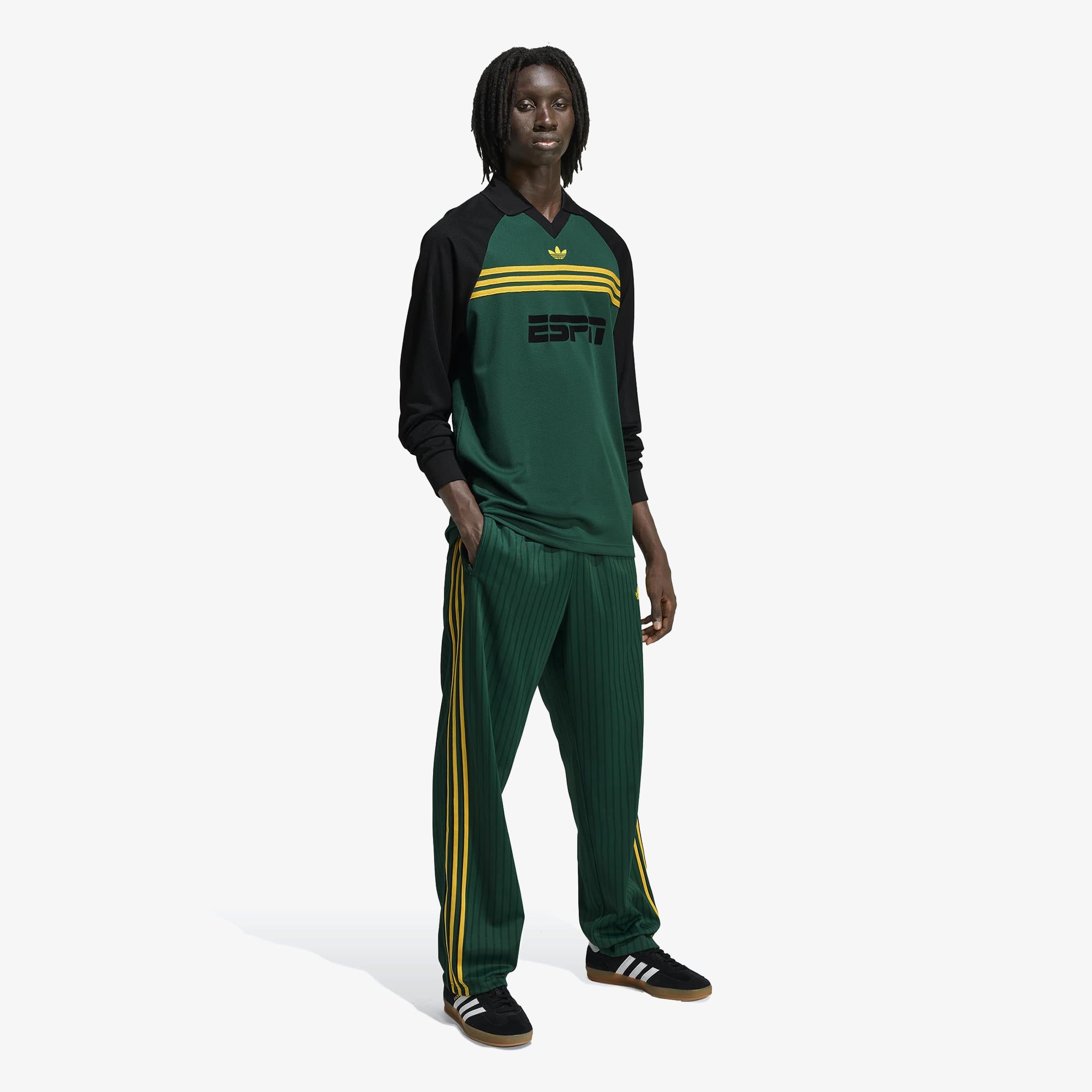 adidas Firebird Erkek Yeşil Eşofman Altı