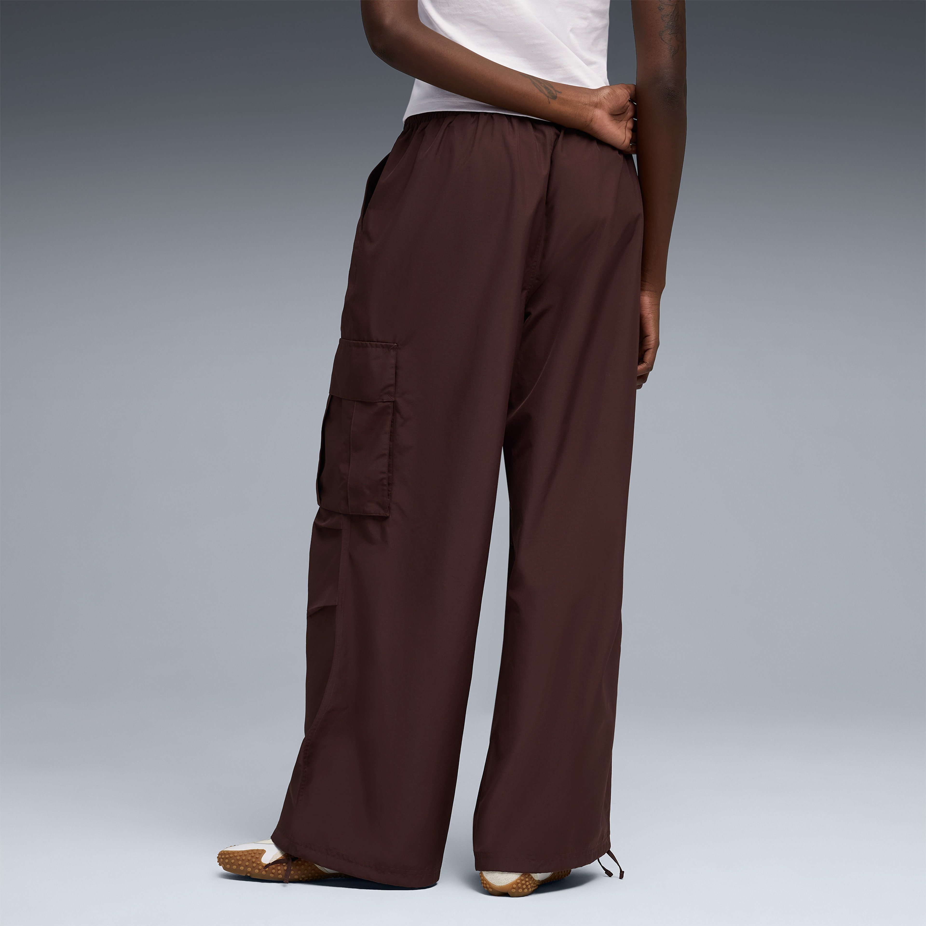 Puma Future Archive Unisex Kahverengi Pantolon