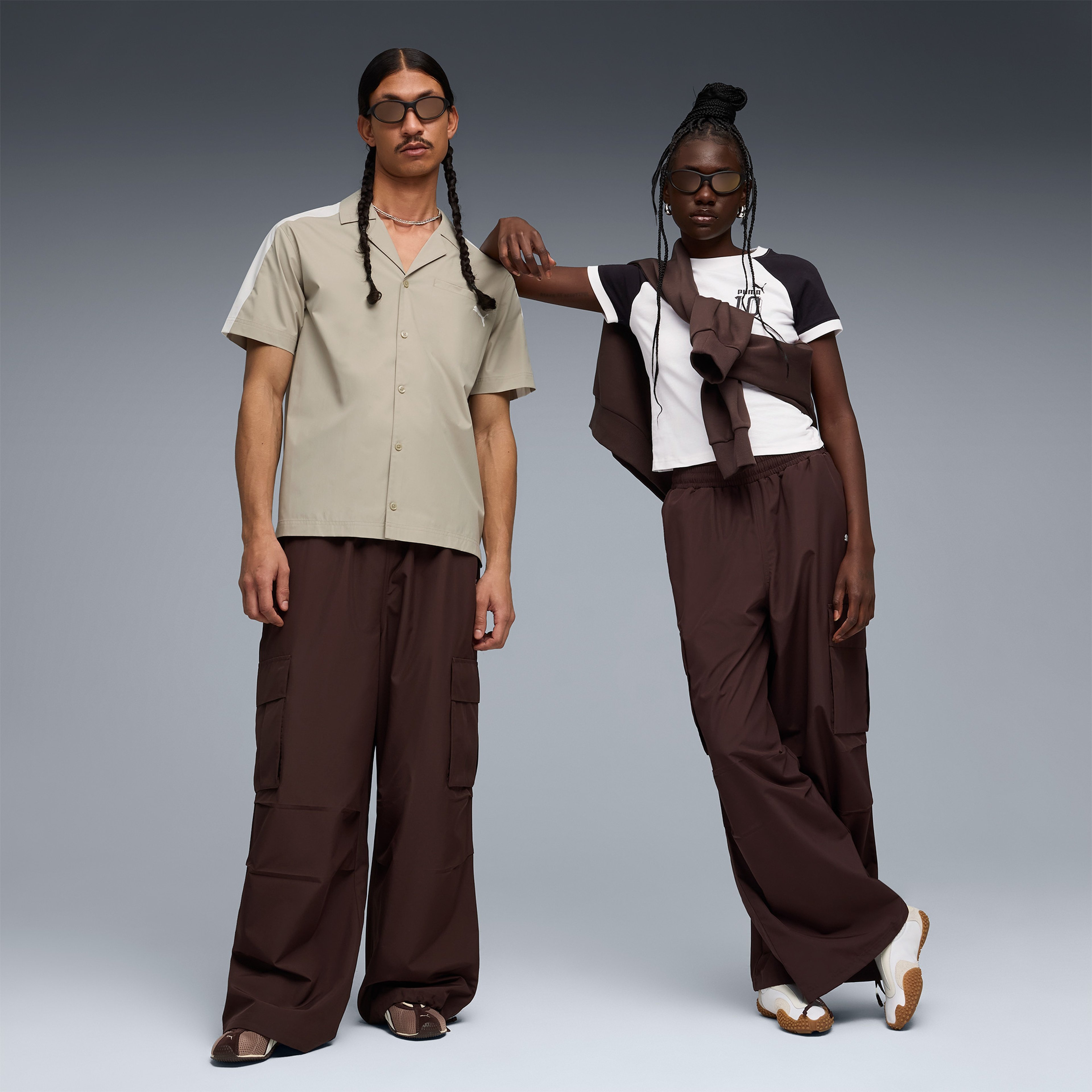 Puma Future Archive Unisex Kahverengi Pantolon