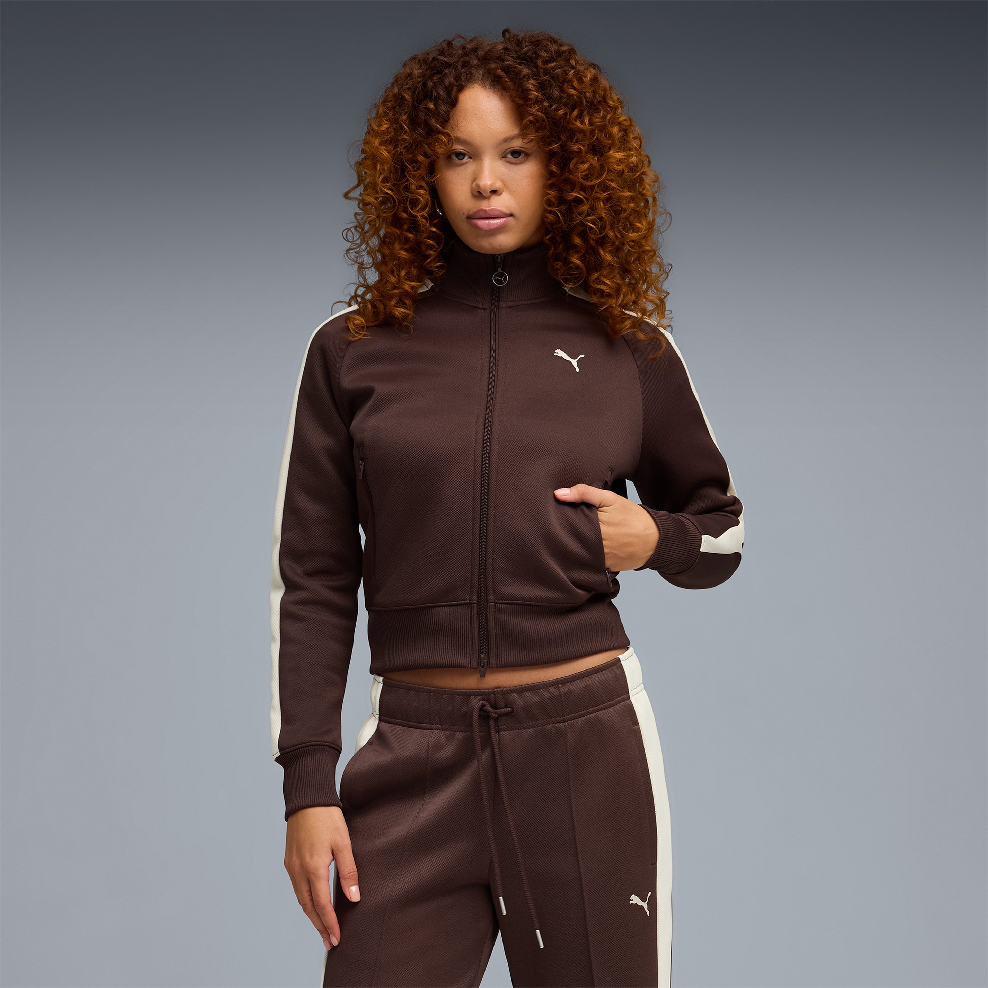 Puma T7 Kadın Kahverengi Ceket