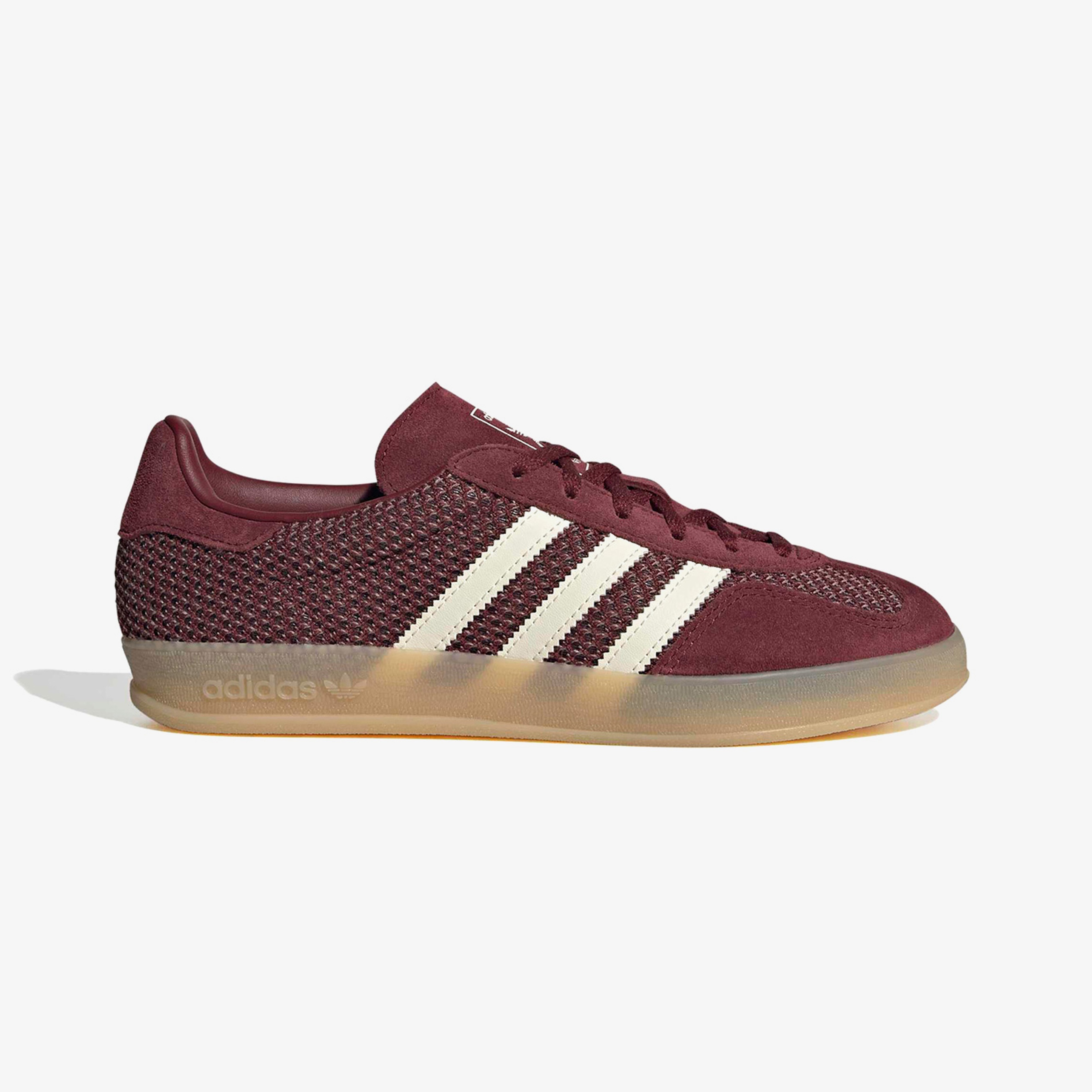 adidas Gazelle Indoor Kadın Bordo Spor Ayakkabı