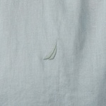 Nautica Erkek Yeşil Regular Fit Keten Gömlek