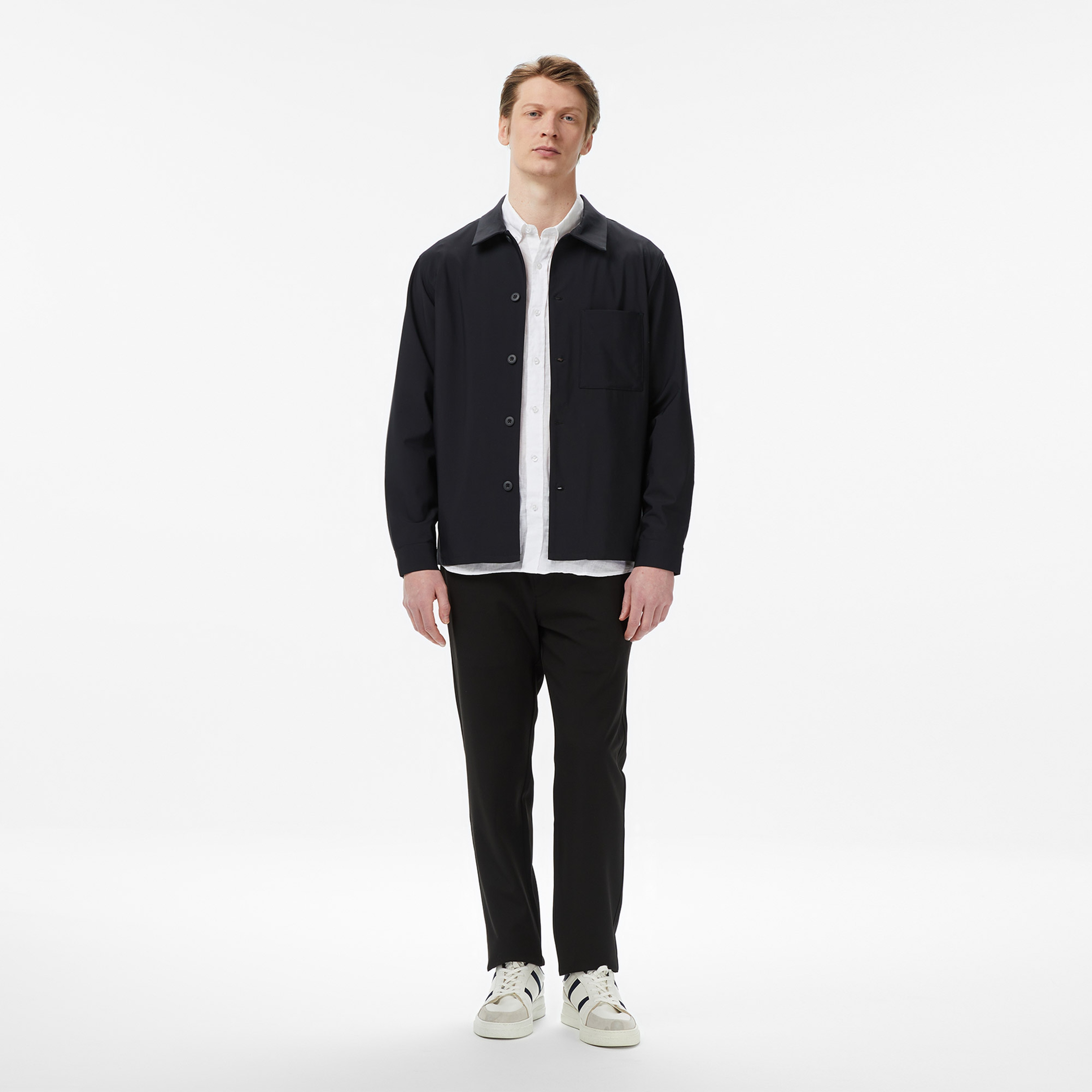 Nautica Erkek Siyah Regular Fit Gömlek