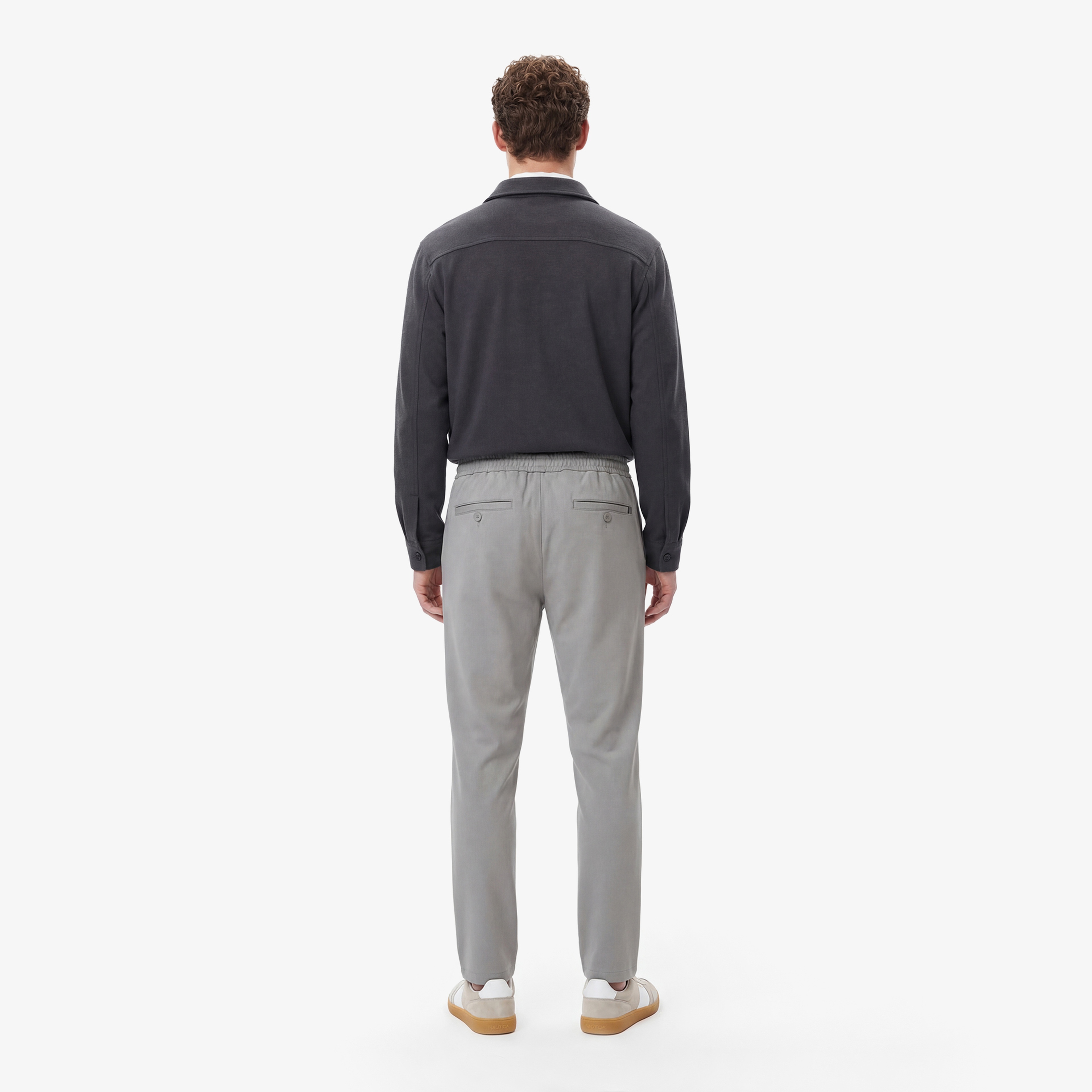 Nautica Erkek Gri Slim Fit Pantolon